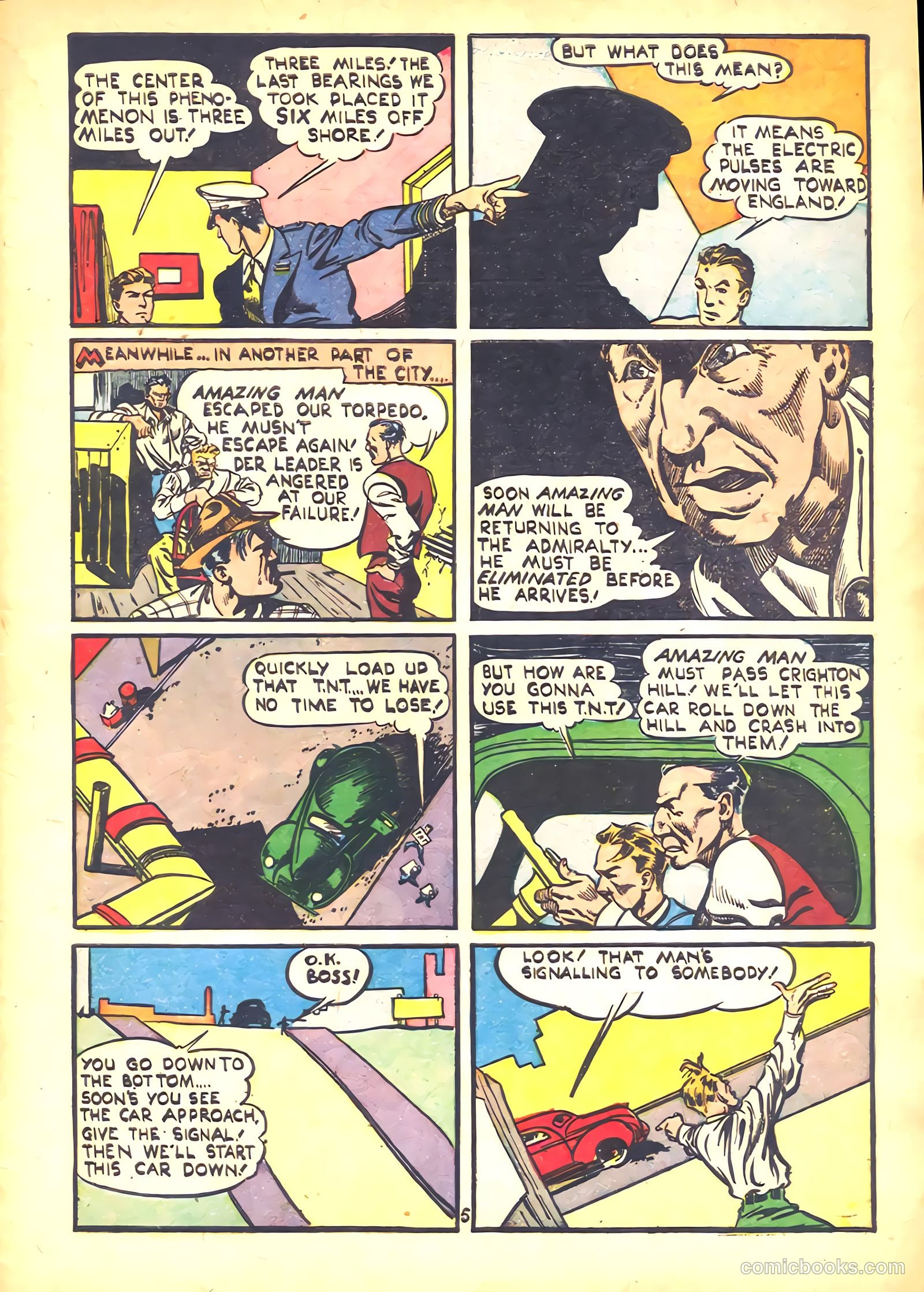 Amazing Man Comics #25 (1941) — page 7 of 68