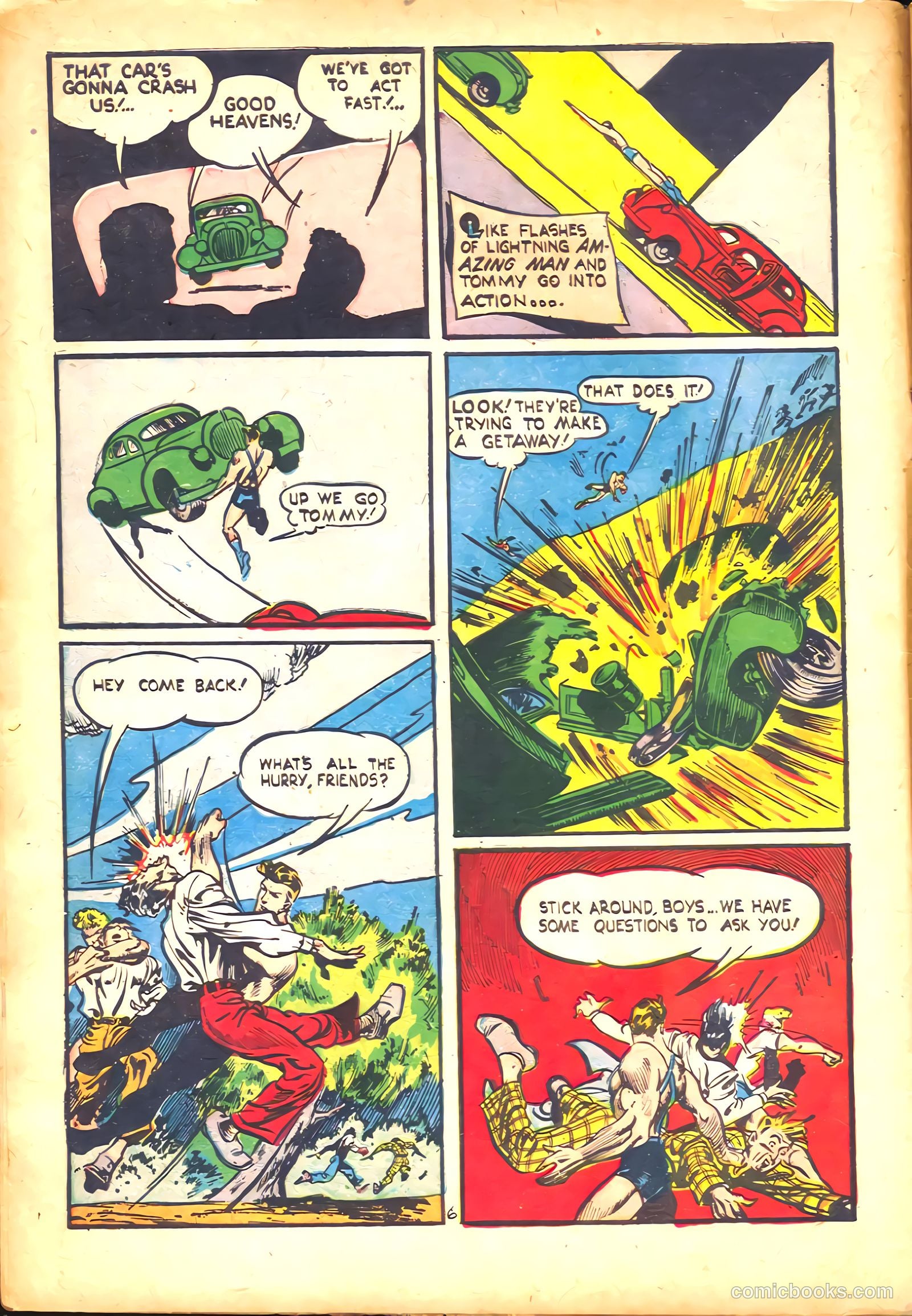 Amazing Man Comics #25 (1941) — page 8 of 68