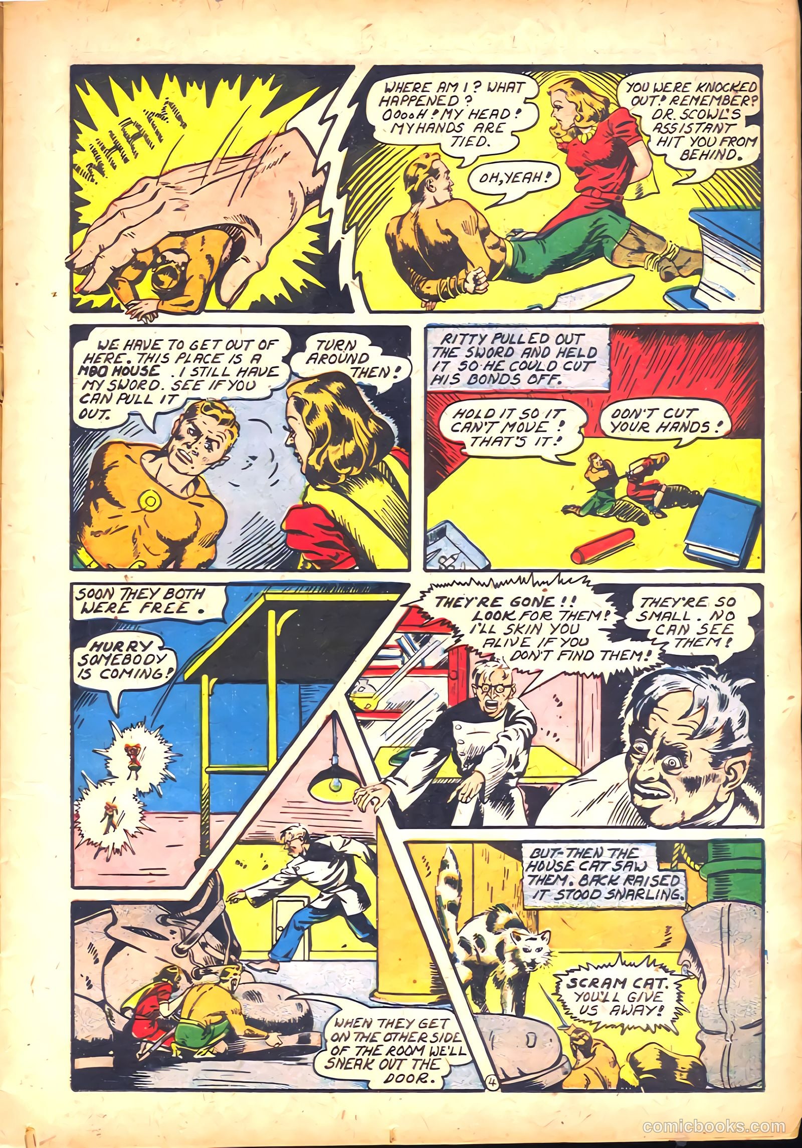 Amazing Man Comics #25 (1941) — page 19 of 68