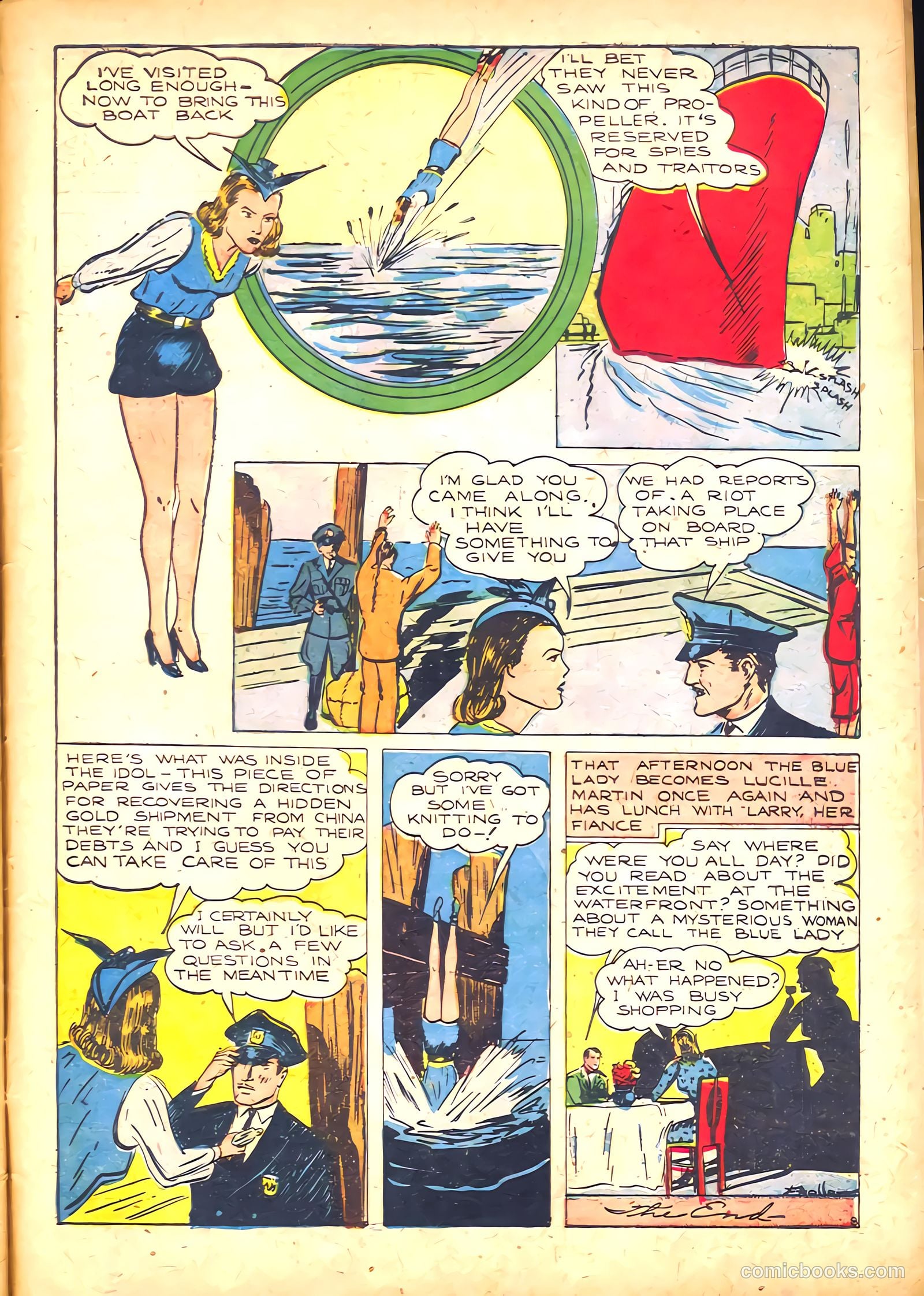Amazing Man Comics #25 (1941) — page 59 of 68