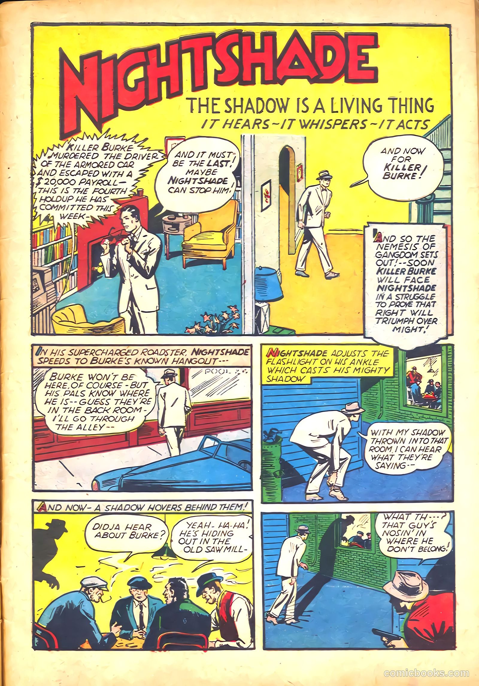 Amazing Man Comics #25 (1941) — page 61 of 68