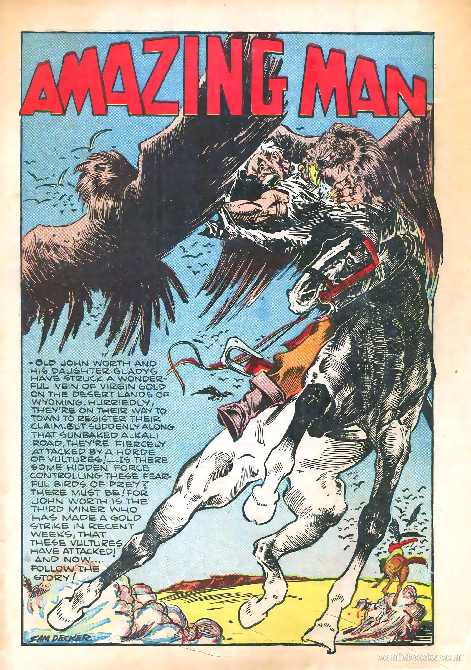 Amazing Man Comics #26 (1942) — page 3 of 67