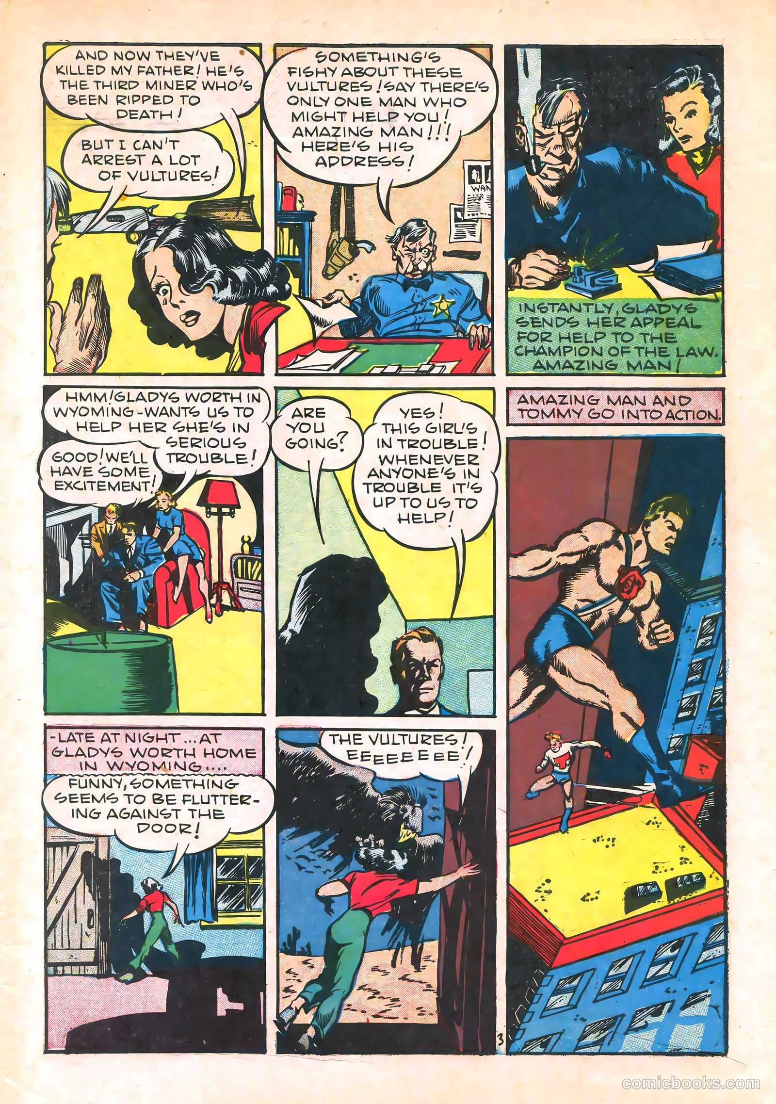 Amazing Man Comics #26 (1942) — page 5 of 67