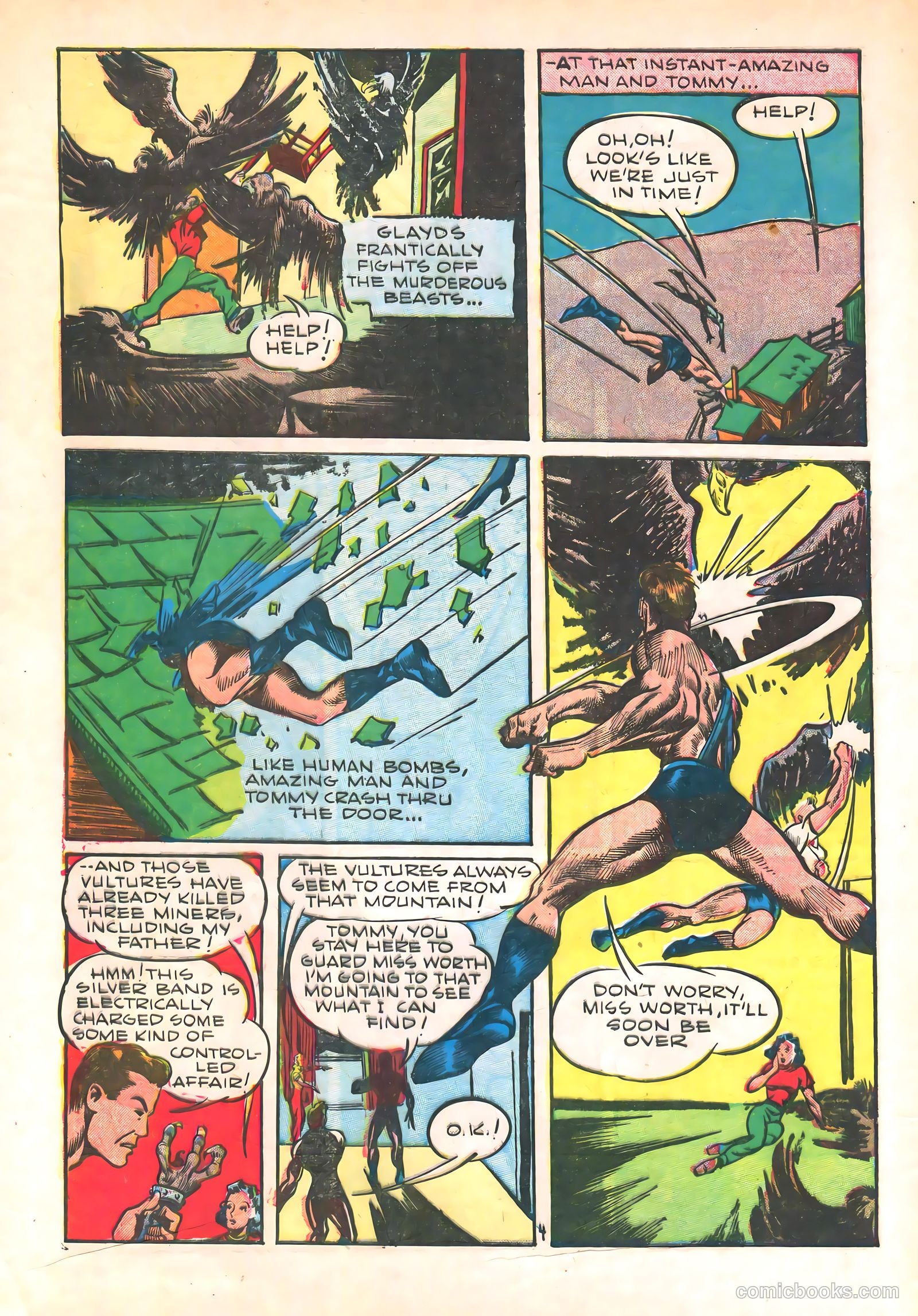 Amazing Man Comics #26 (1942) — page 6 of 67