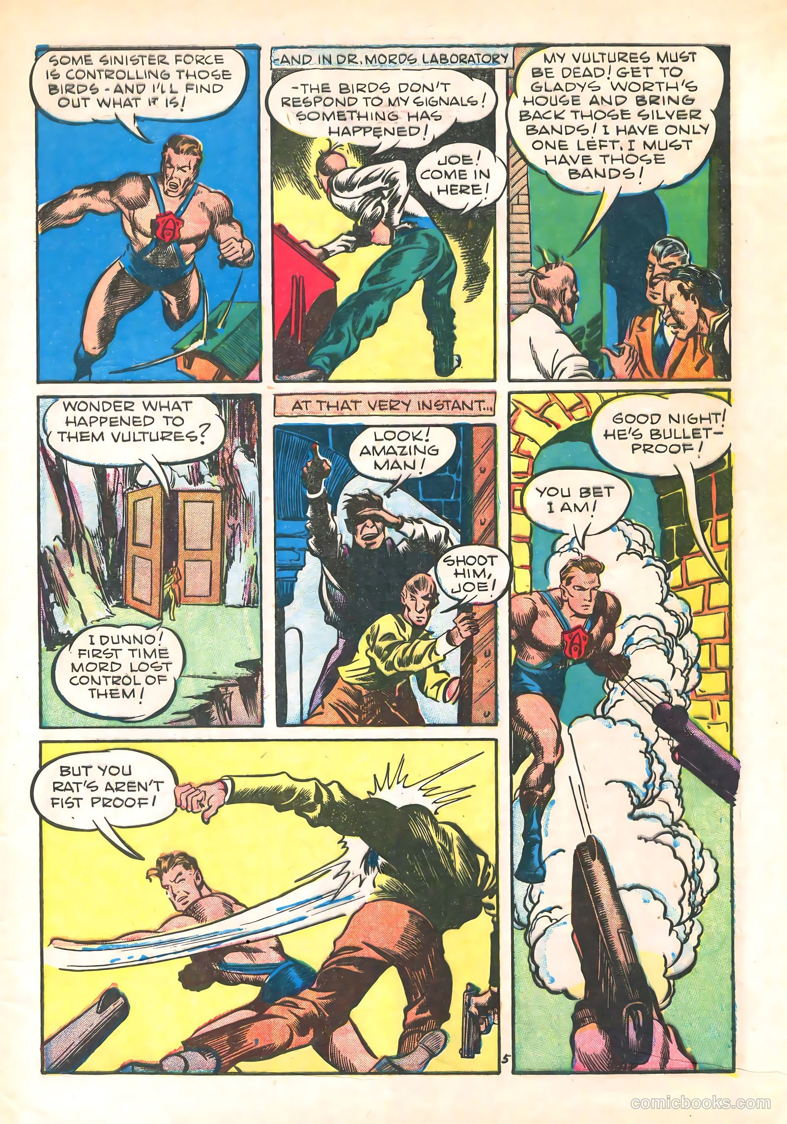 Amazing Man Comics #26 (1942) — page 7 of 67