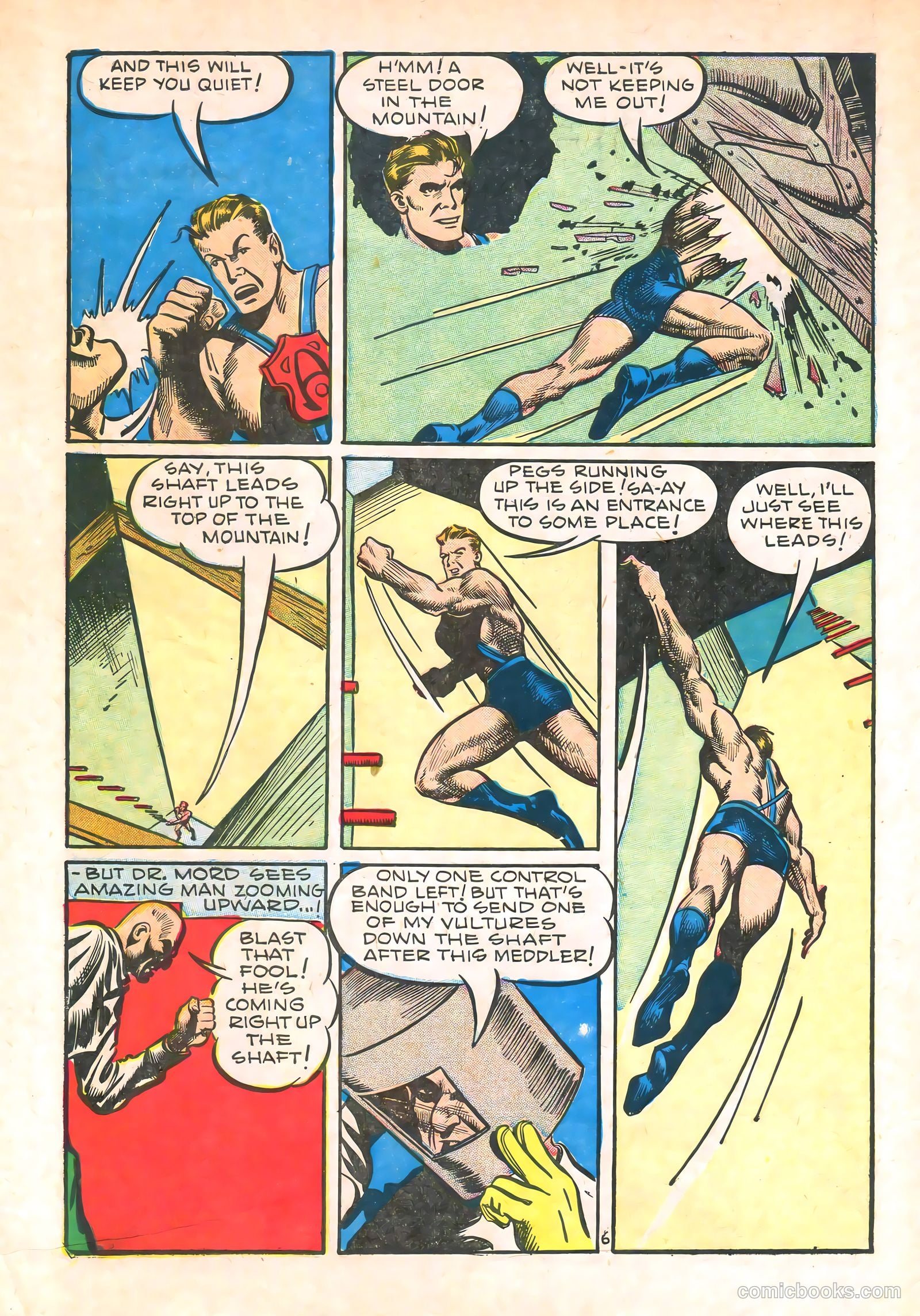Amazing Man Comics #26 (1942) — page 8 of 67