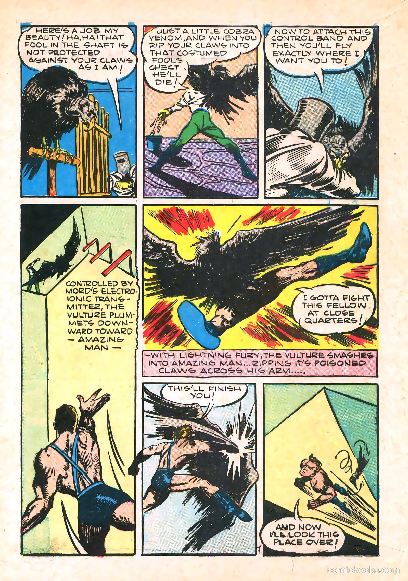 Amazing Man Comics #26 (1942) — page 9 of 67