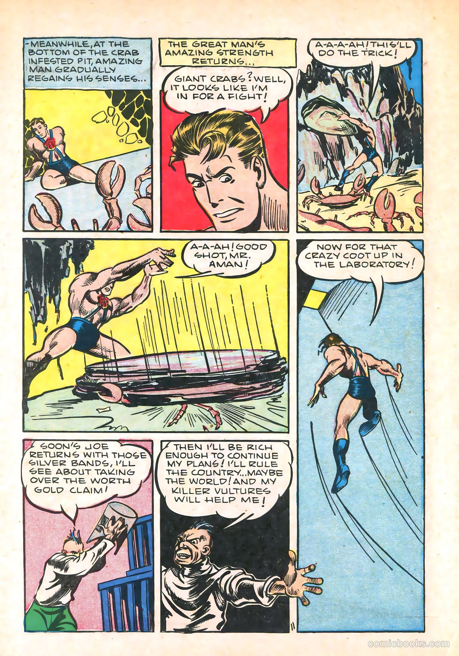 Amazing Man Comics #26 (1942) — page 13 of 67
