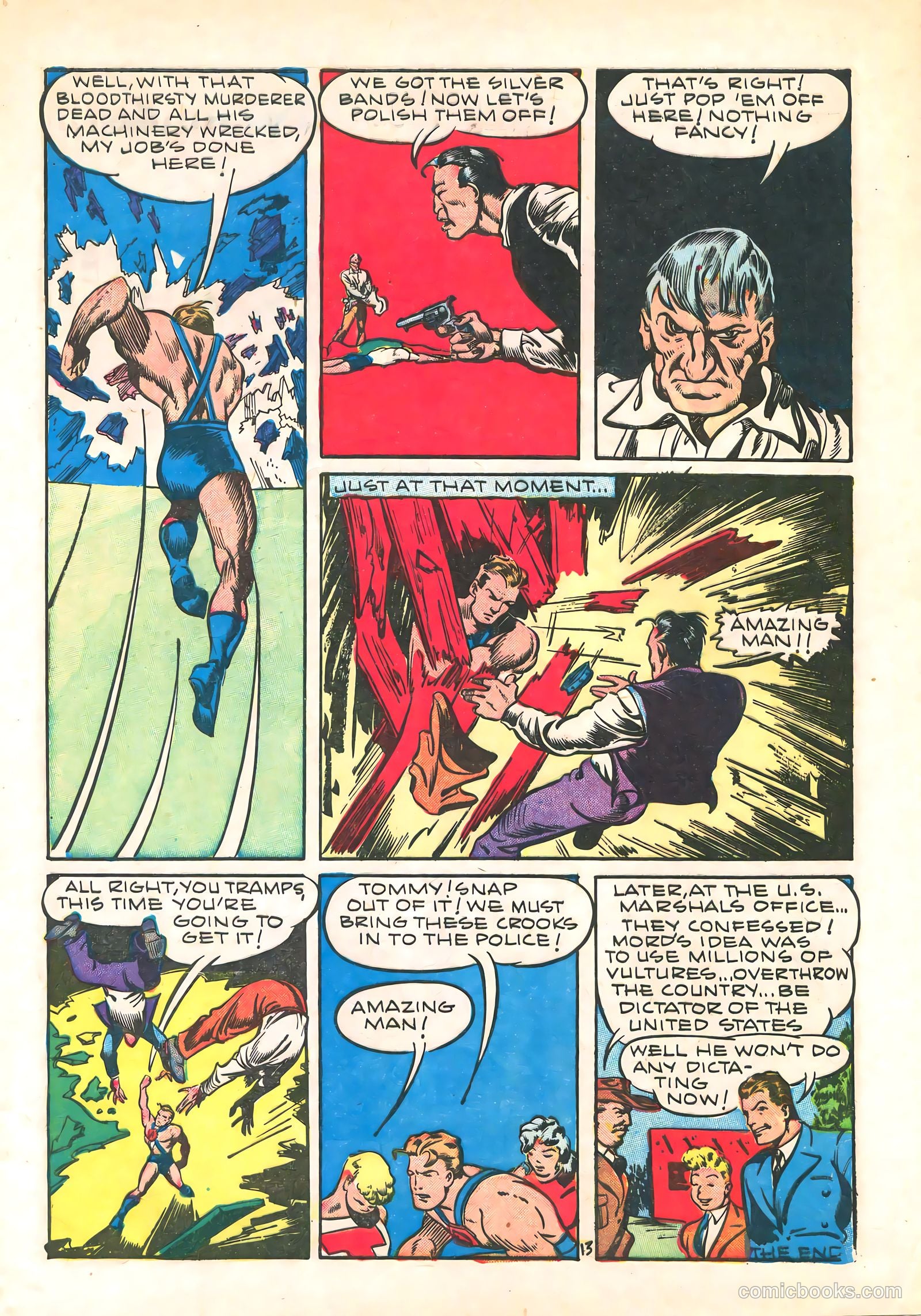 Amazing Man Comics #26 (1942) — page 15 of 67