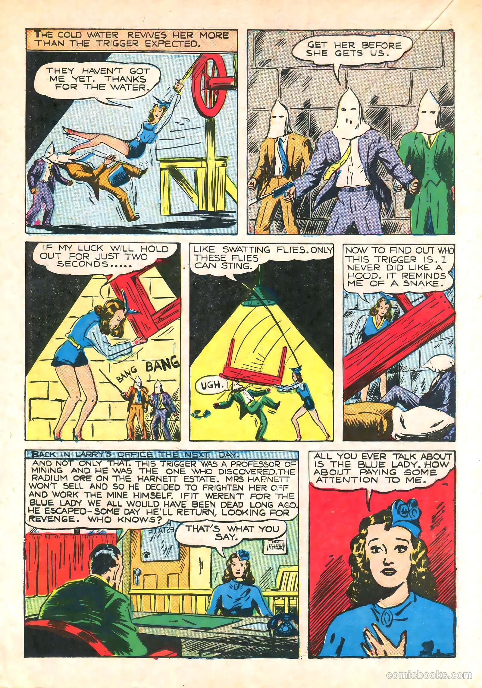 Amazing Man Comics #26 (1942) — page 32 of 67