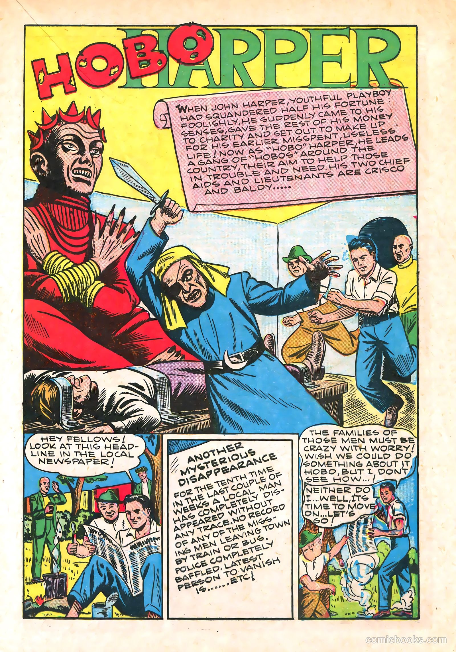 Amazing Man Comics #26 (1942) — page 33 of 67
