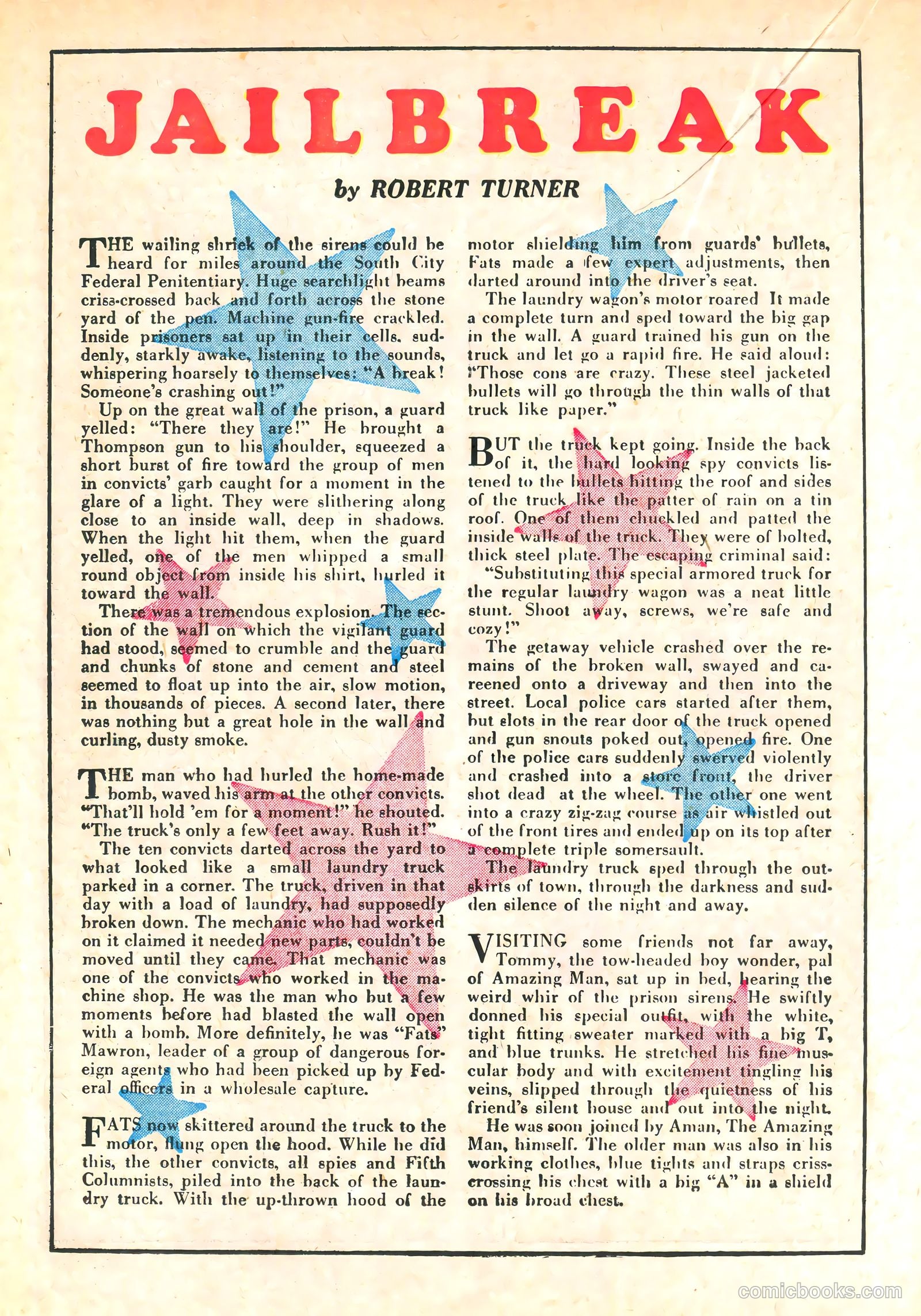 Amazing Man Comics #26 (1942) — page 40 of 67