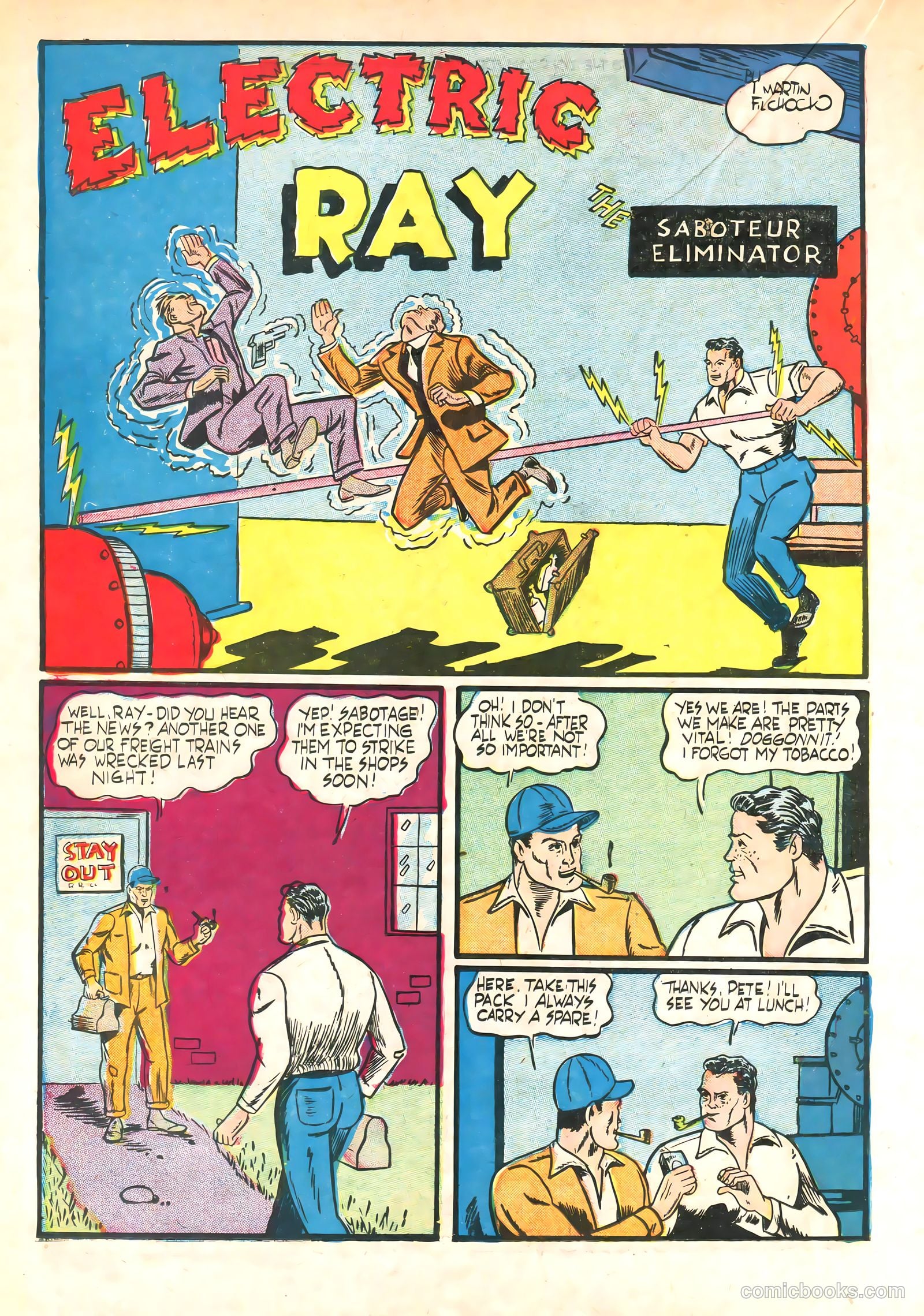 Amazing Man Comics #26 (1942) — page 42 of 67