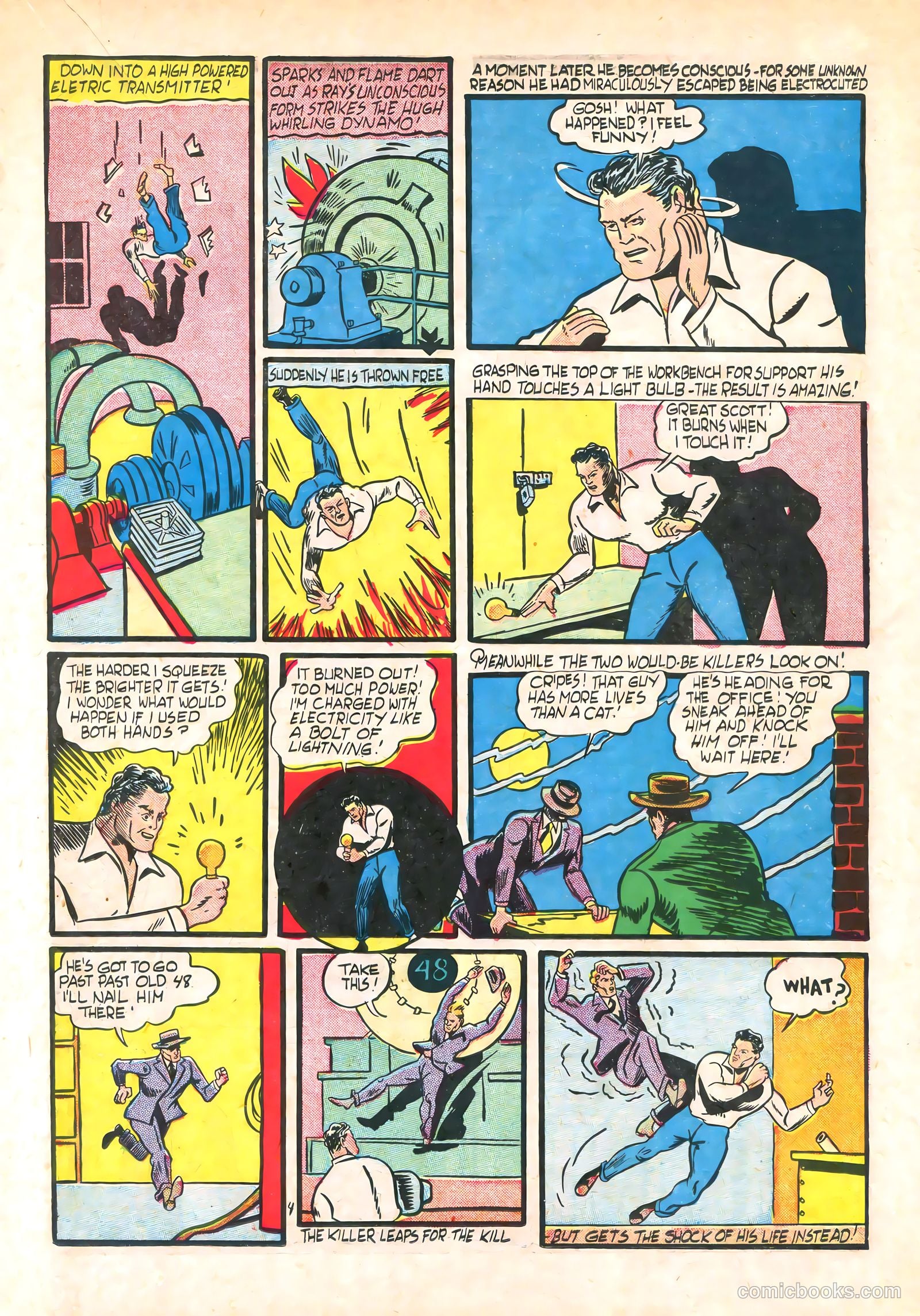 Amazing Man Comics #26 (1942) — page 45 of 67