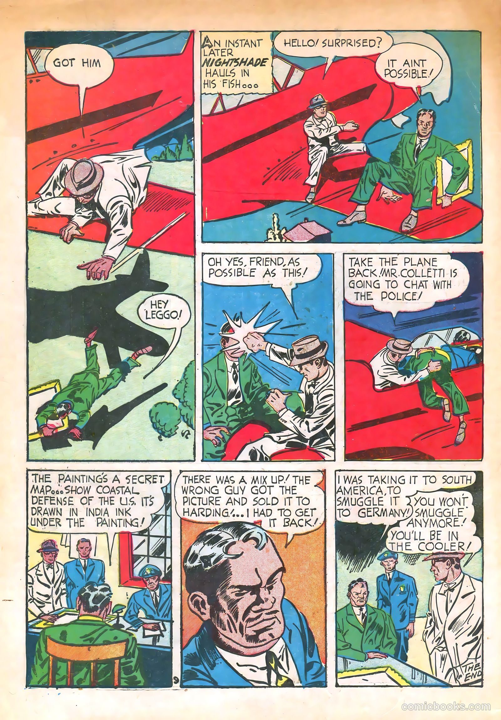 Amazing Man Comics #26 (1942) — page 66 of 67