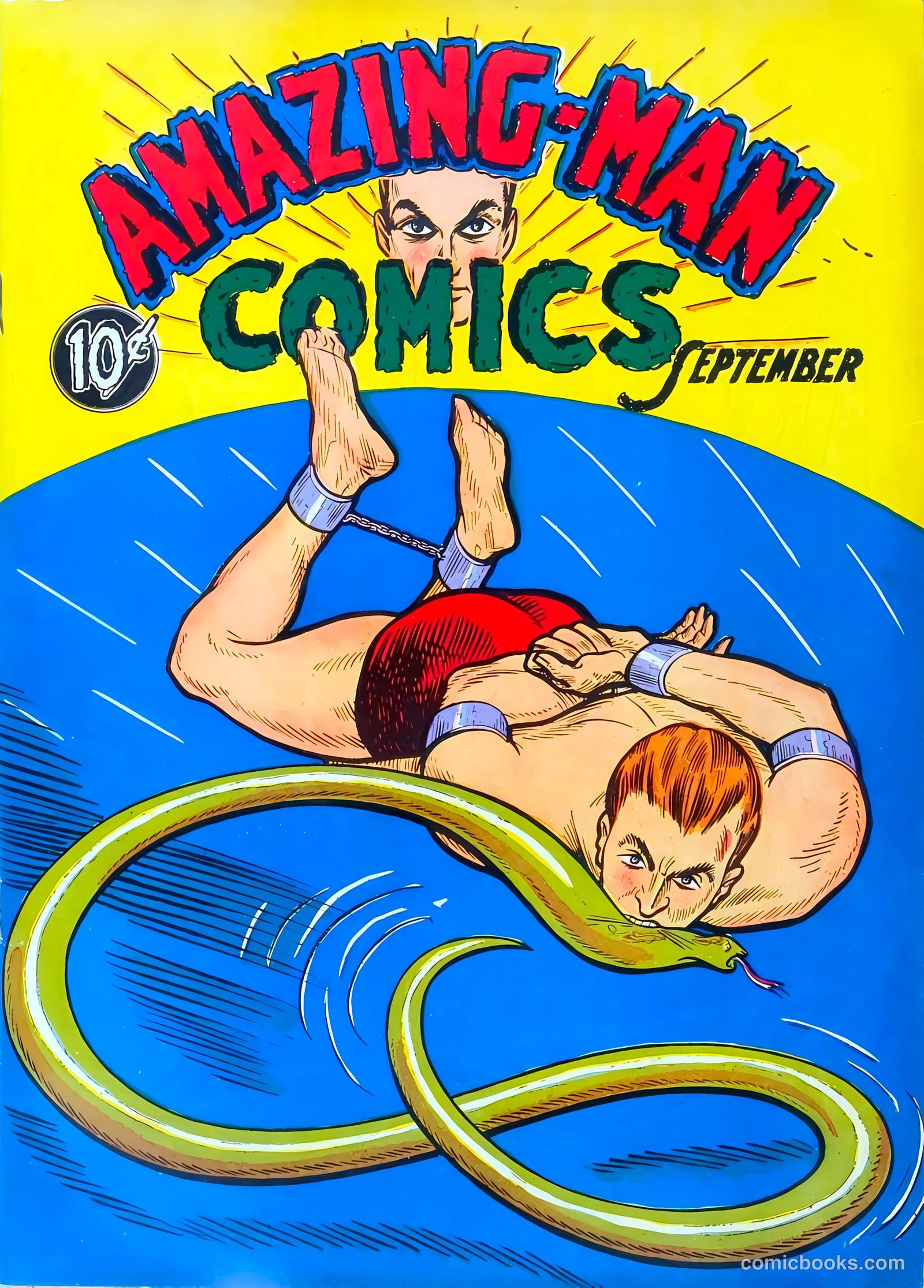 Amazing Man Comics #5