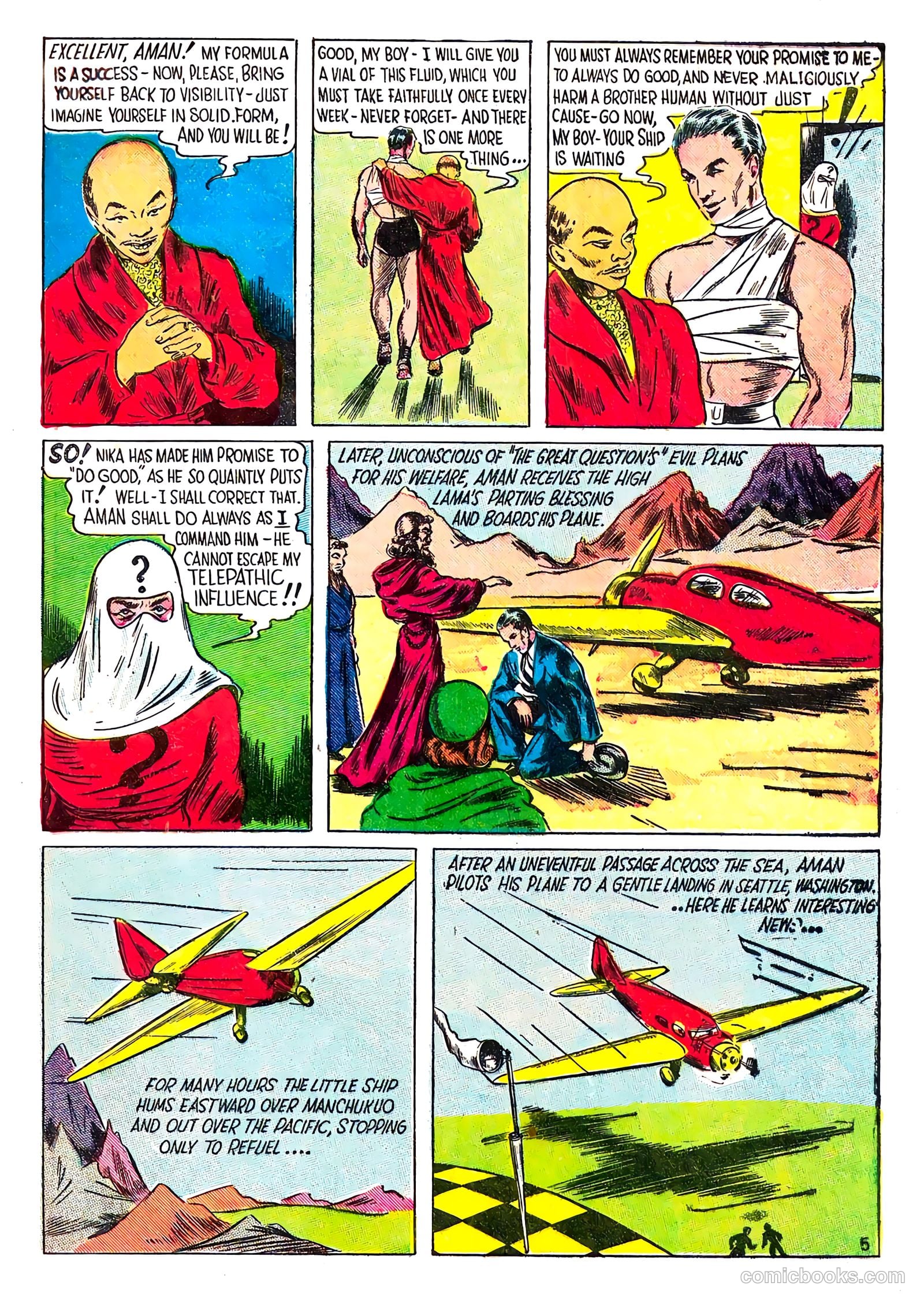 Amazing Man Comics #5 (1938) — page 7 of 68