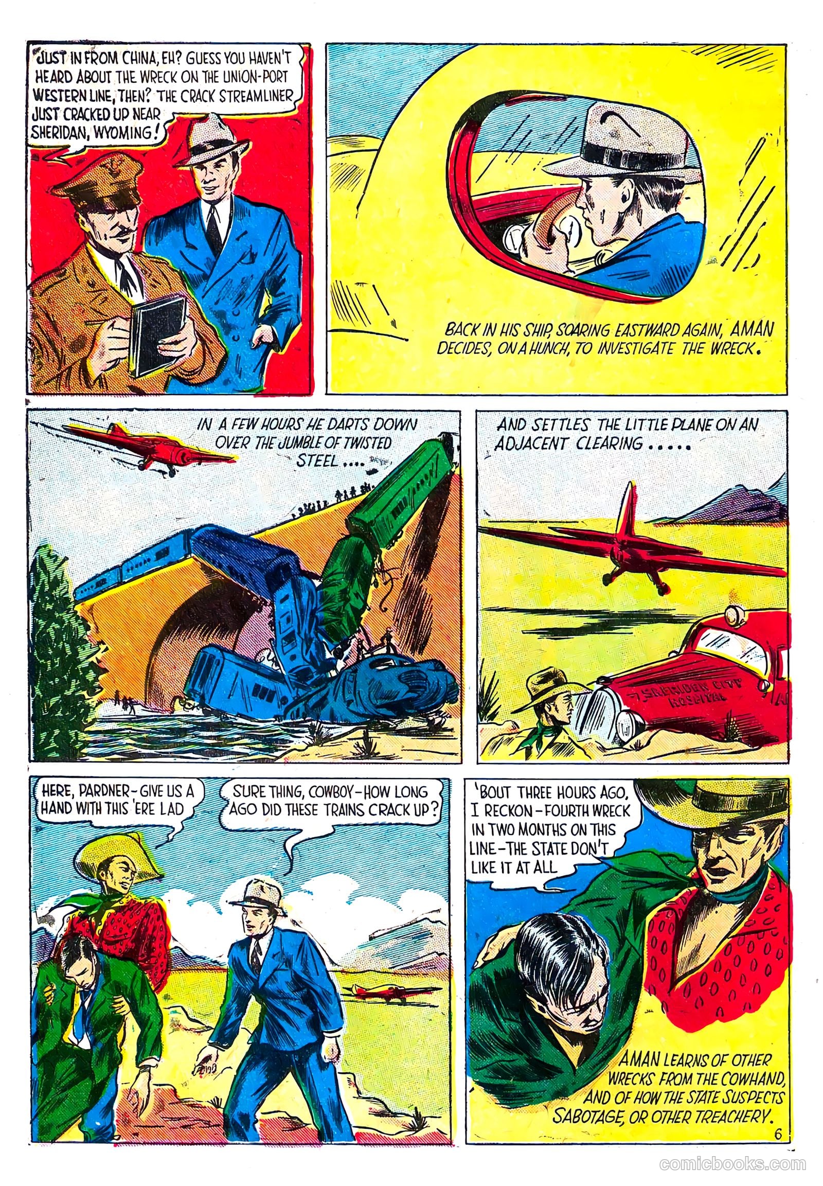 Amazing Man Comics #5 (1938) — page 8 of 68