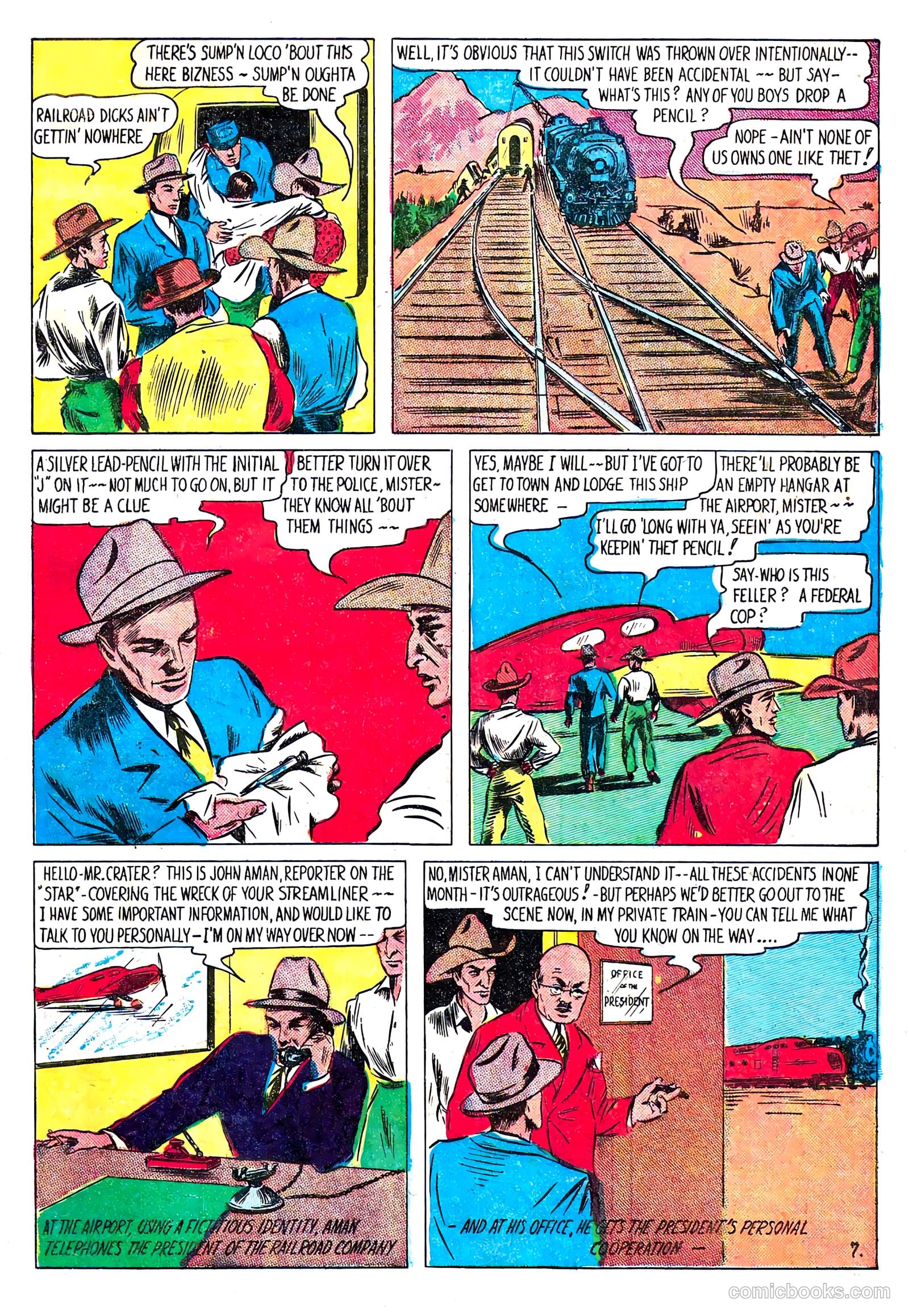 Amazing Man Comics #5 (1938) — page 9 of 68