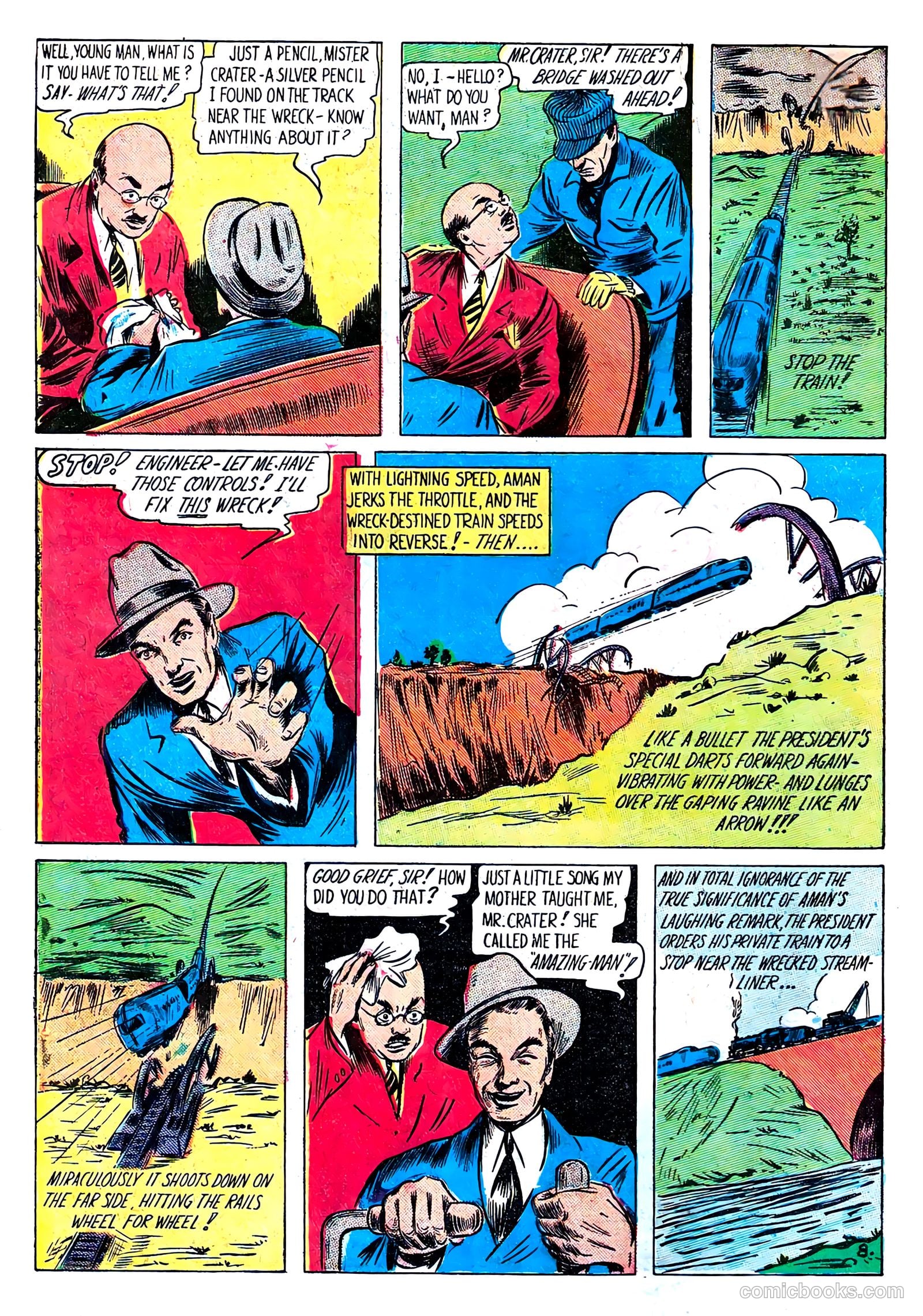 Amazing Man Comics #5 (1938) — page 10 of 68