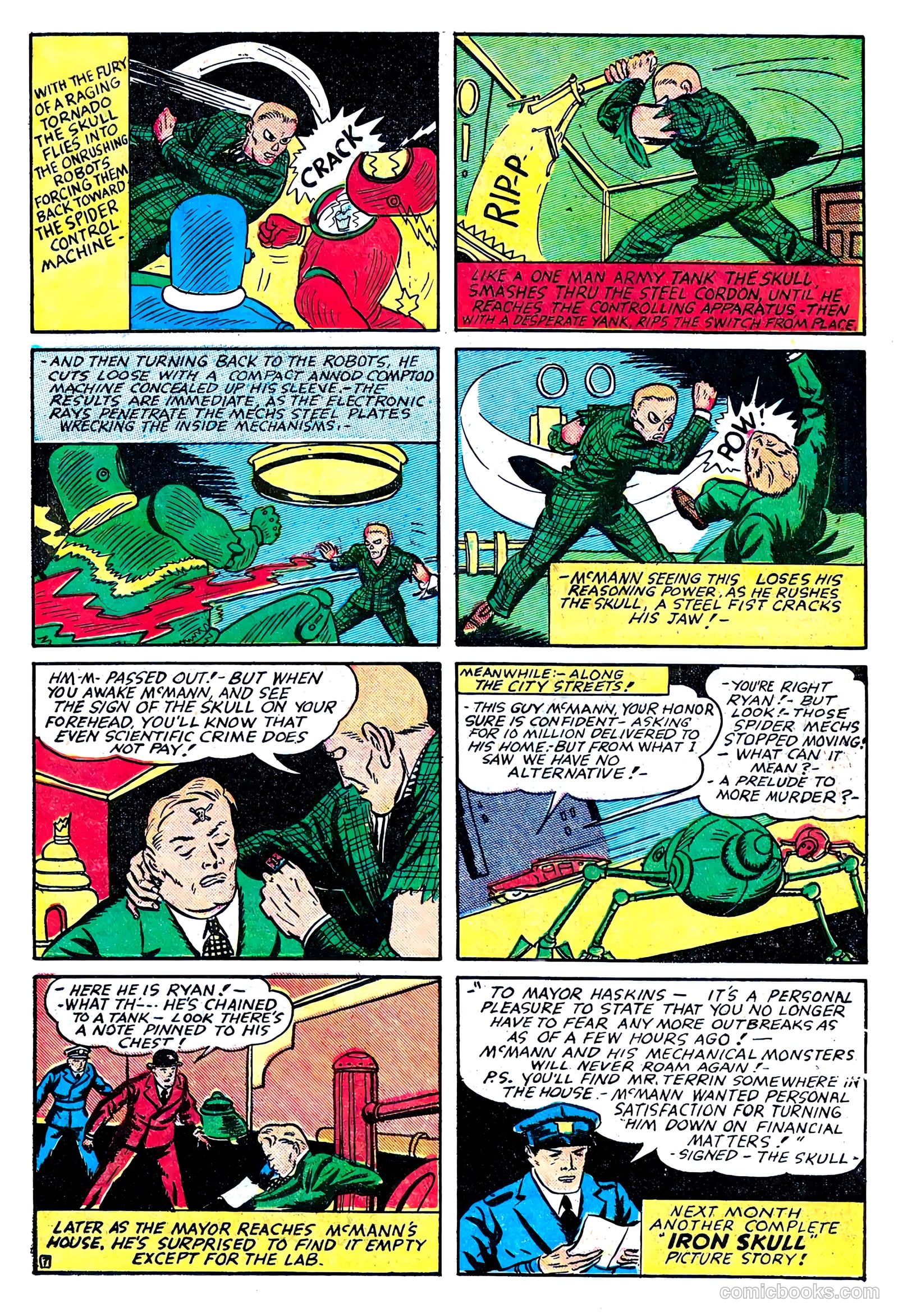 Amazing Man Comics #5 (1938) — page 27 of 68