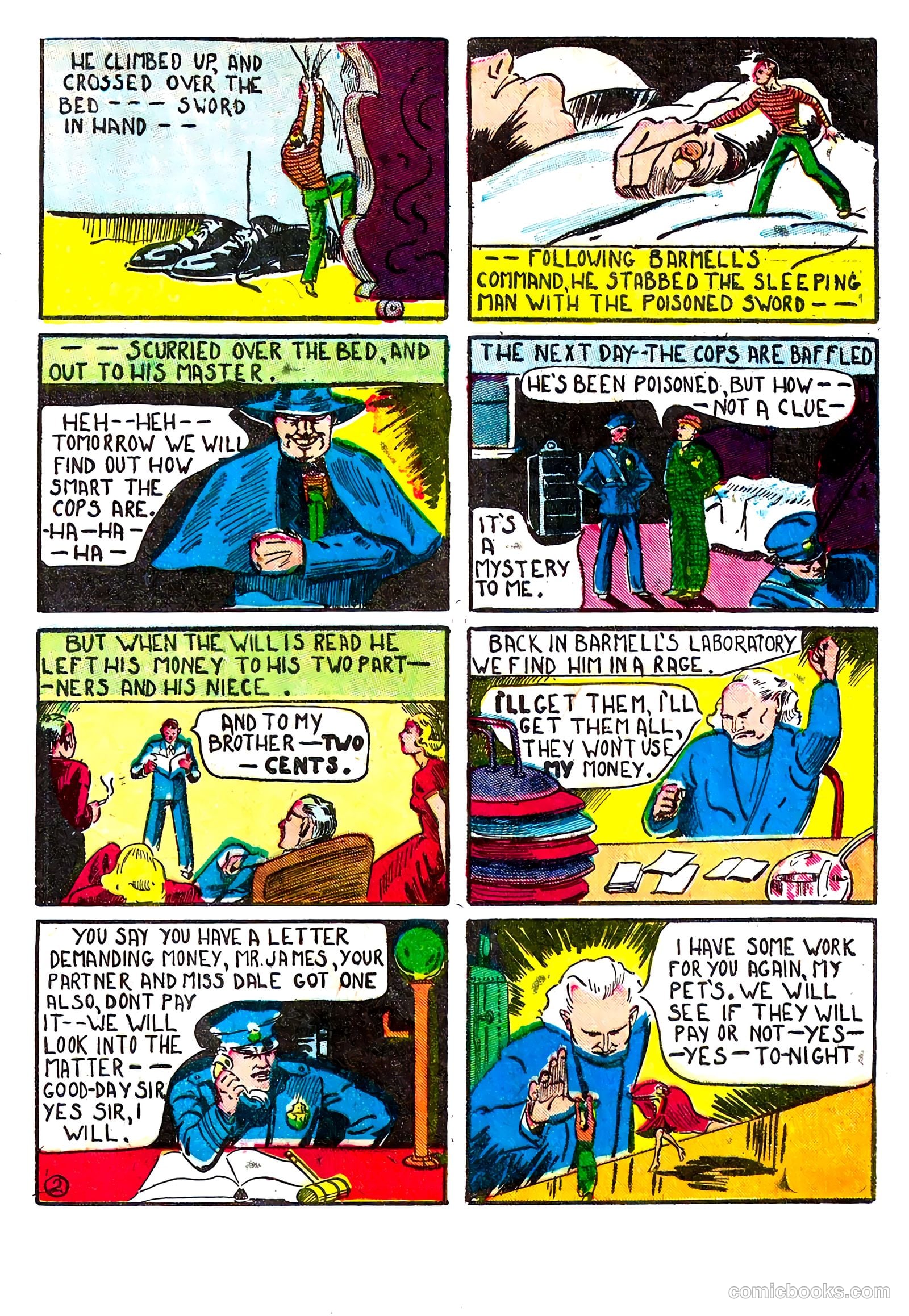 Amazing Man Comics #5 (1938) — page 39 of 68