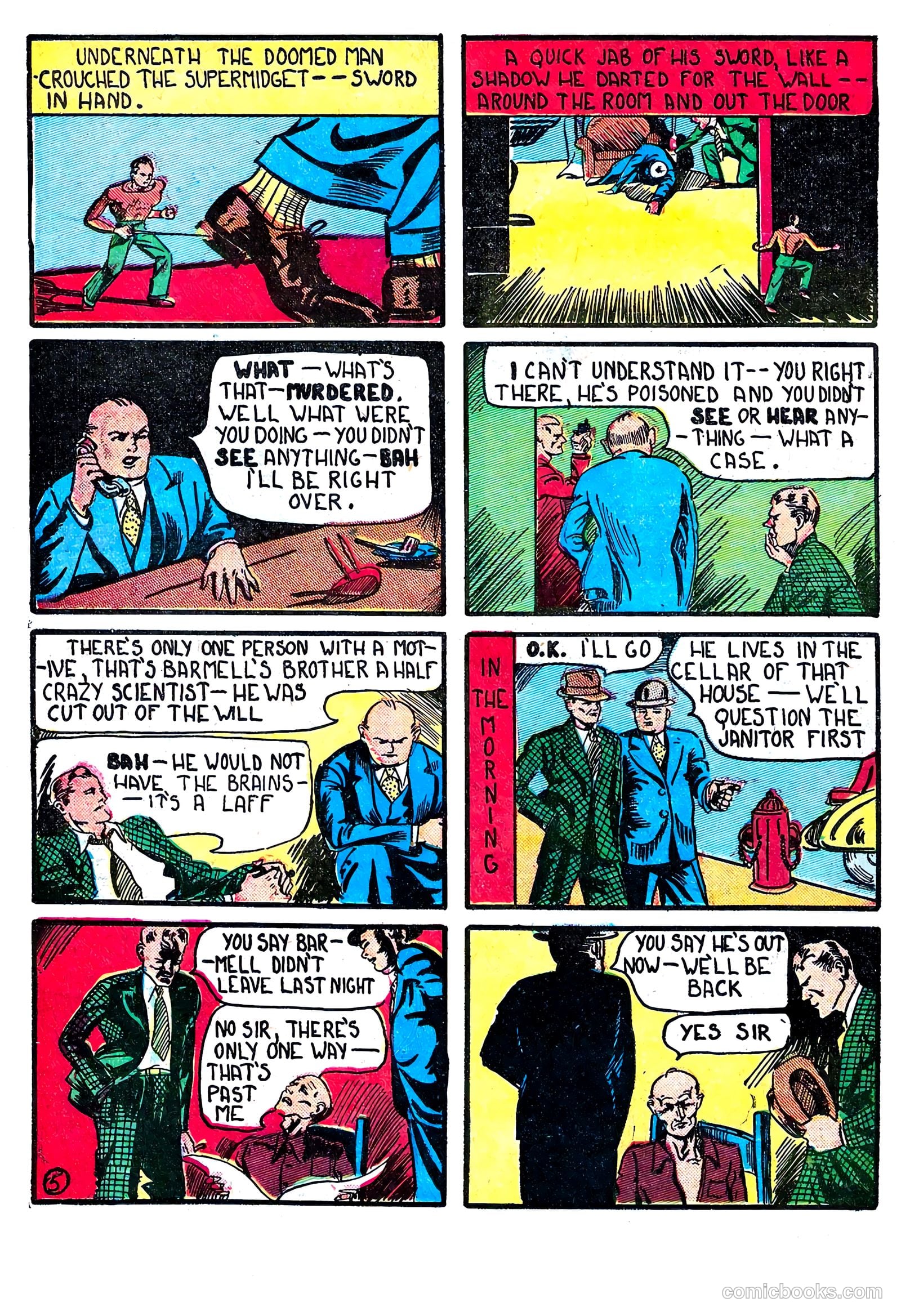 Amazing Man Comics #5 (1938) — page 42 of 68