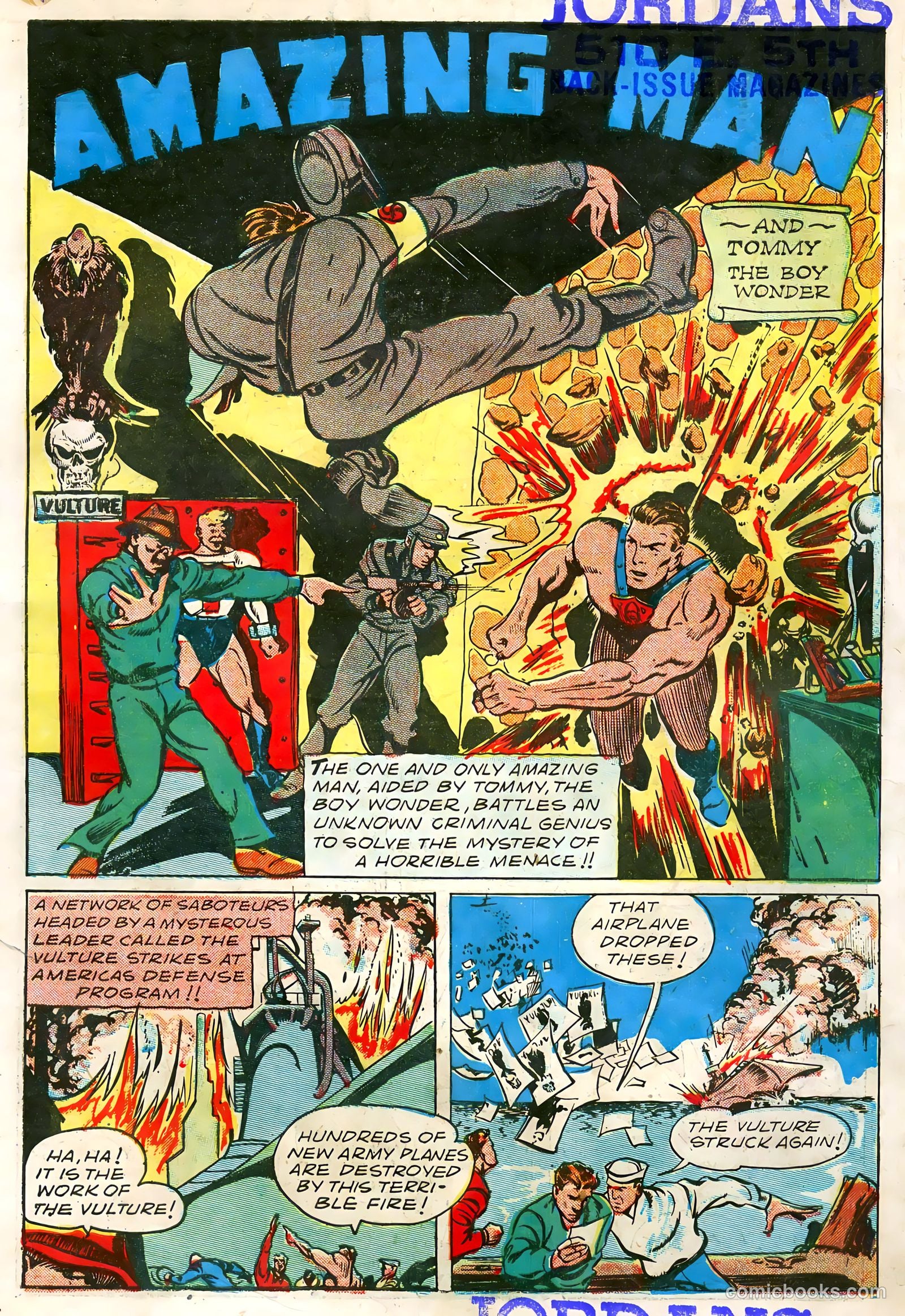 Amazing Man Comics #6 (1941) — page 3 of 69