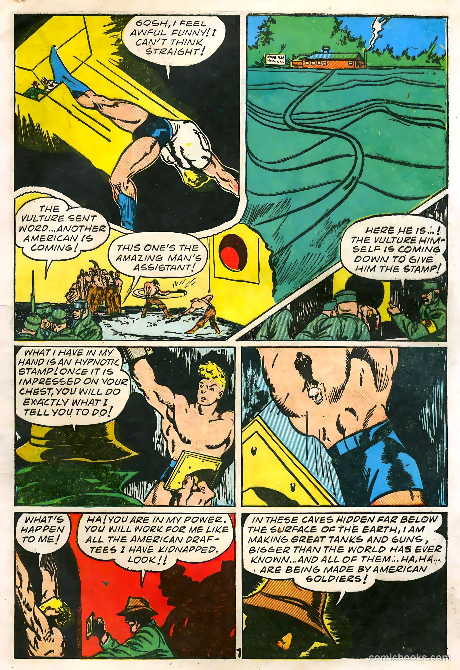 Amazing Man Comics #6 (1941) — page 9 of 69