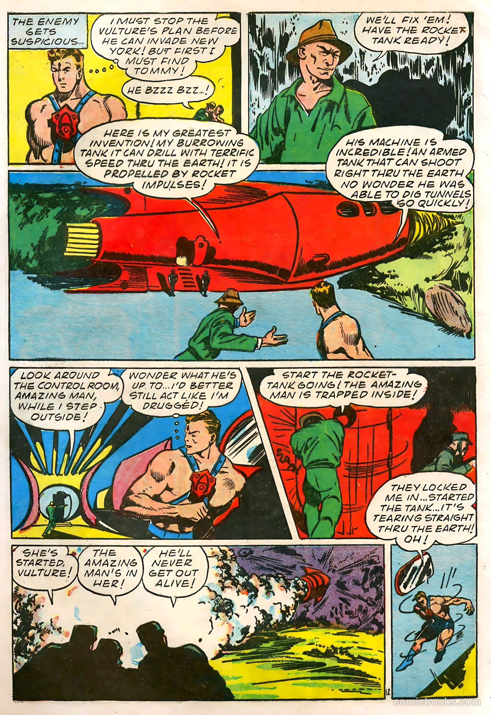 Amazing Man Comics #6 (1941) — page 14 of 69