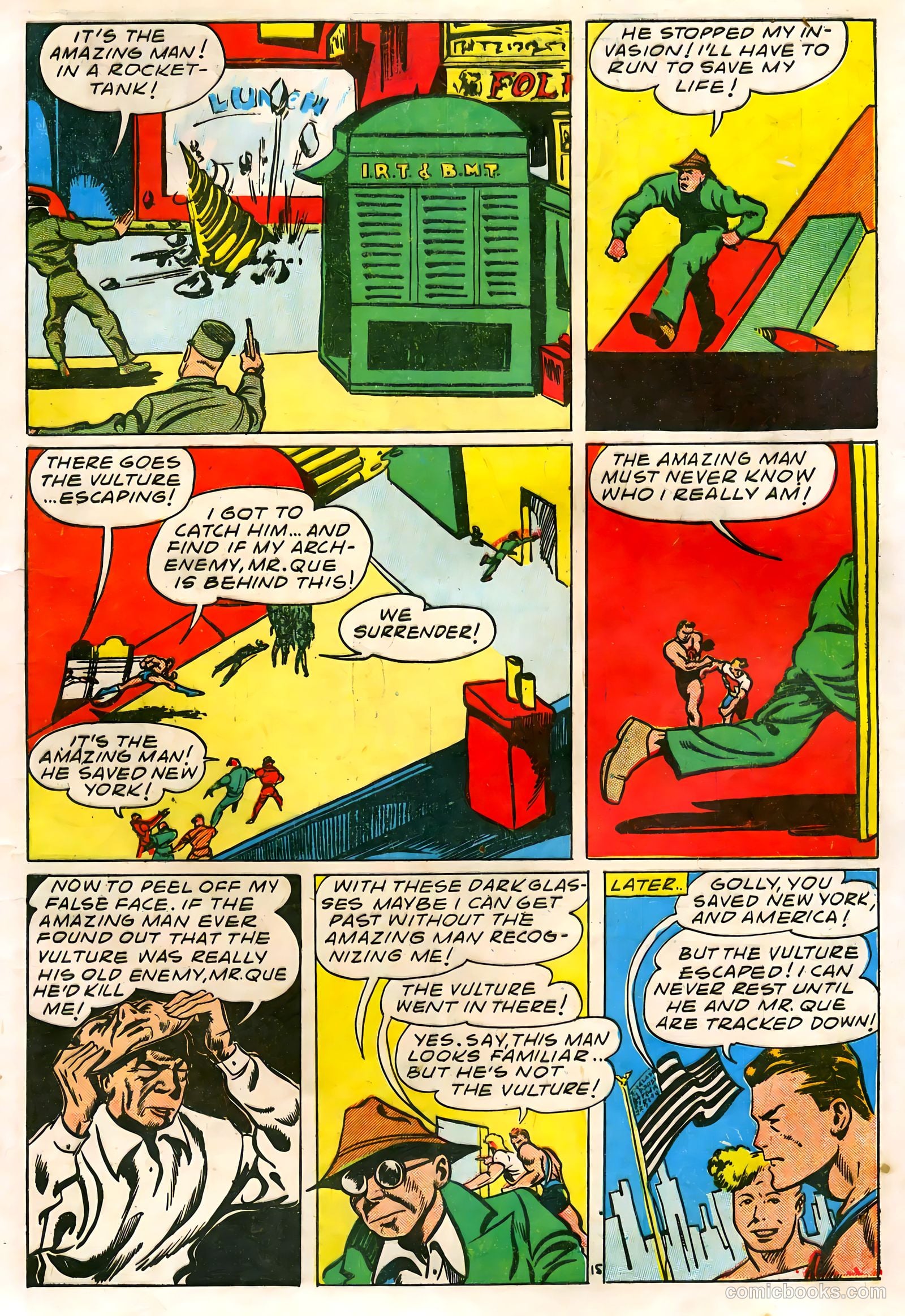 Amazing Man Comics #6 (1941) — page 17 of 69