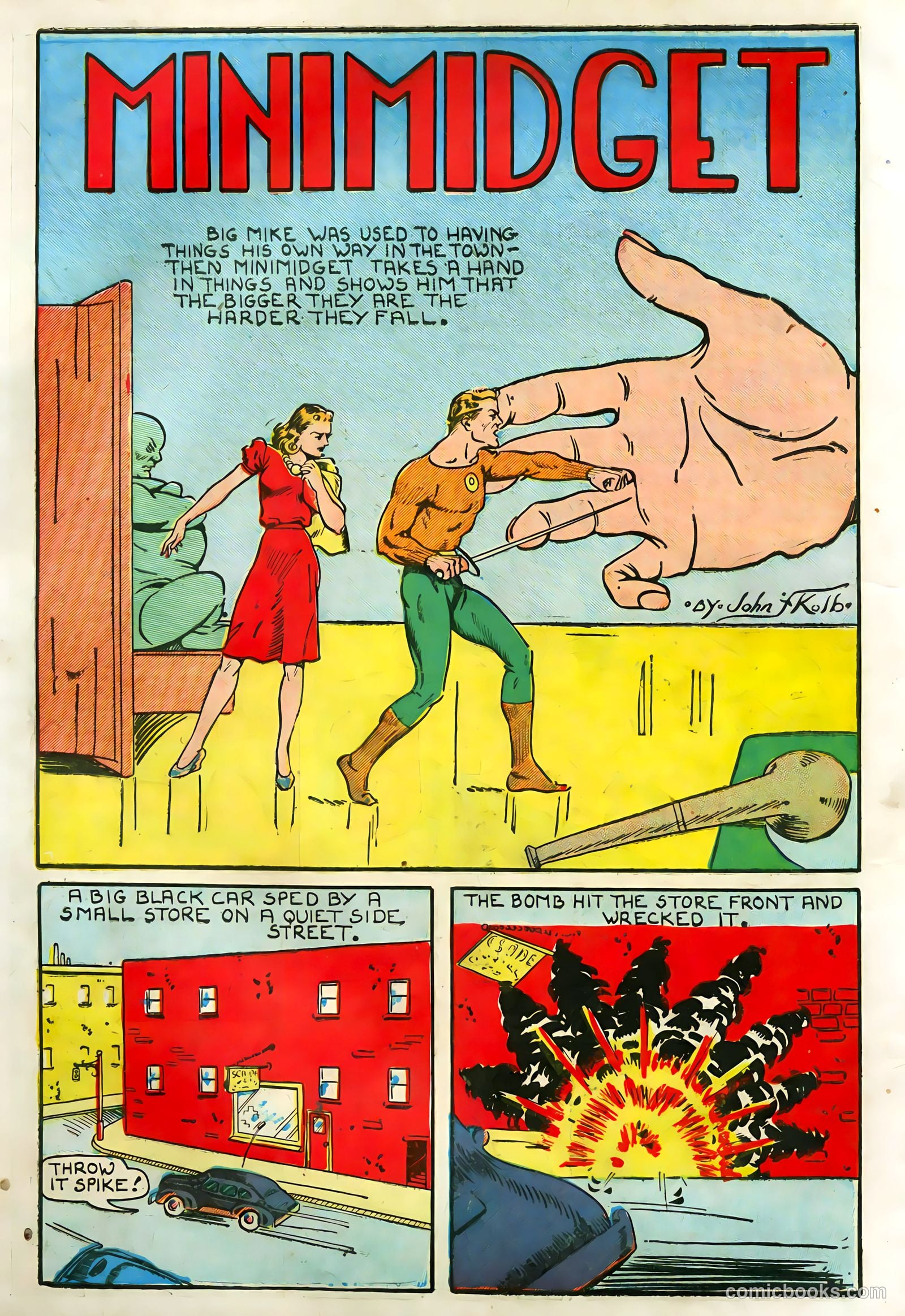 Amazing Man Comics #6 (1941) — page 18 of 69