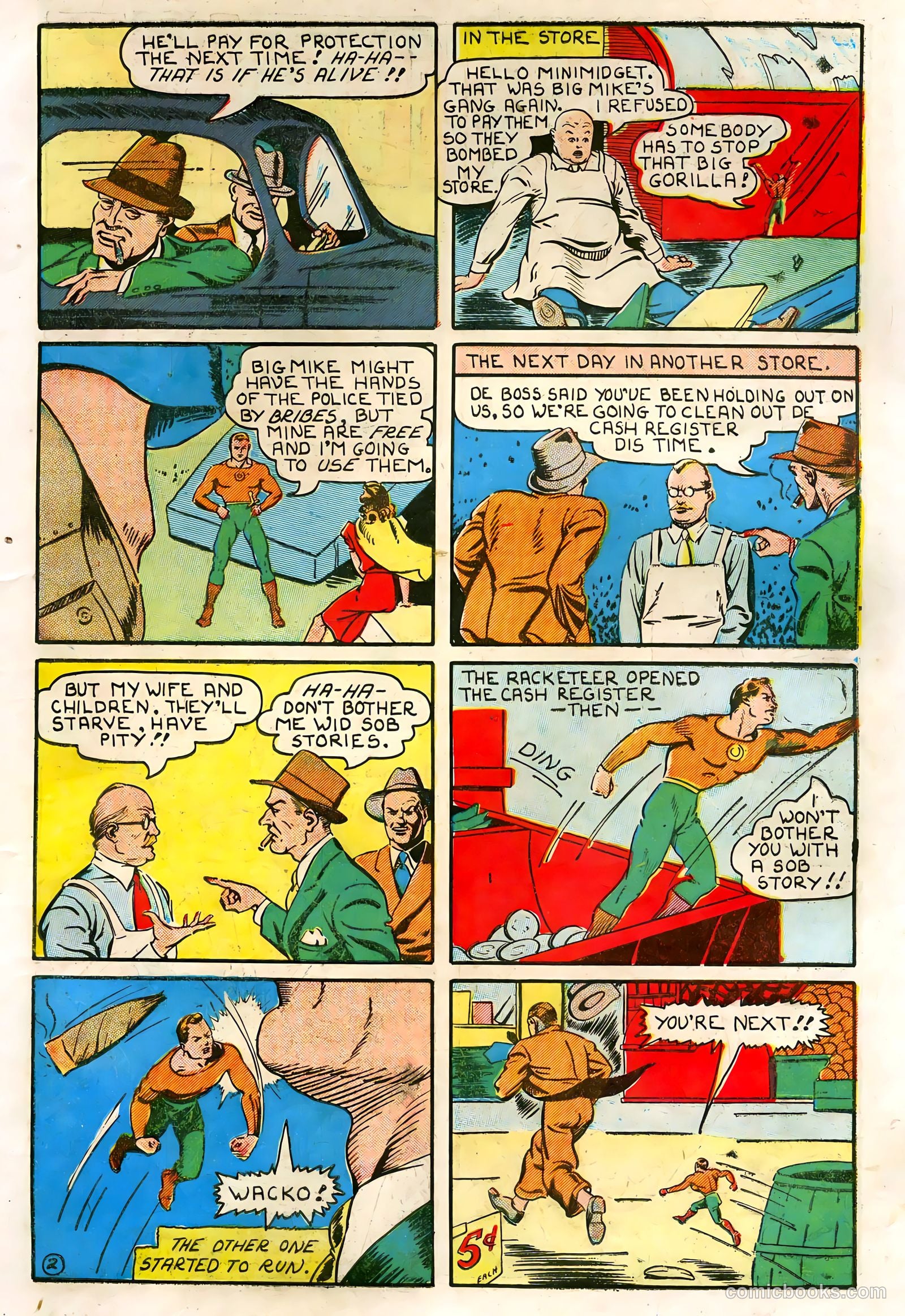 Amazing Man Comics #6 (1941) — page 19 of 69