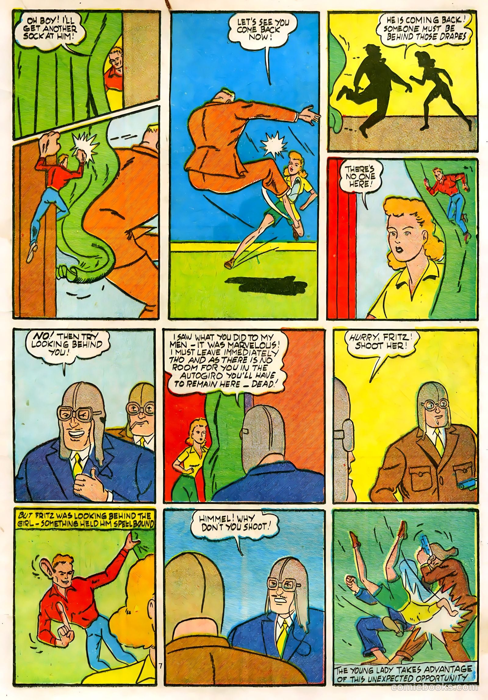 Amazing Man Comics #6 (1941) — page 31 of 69