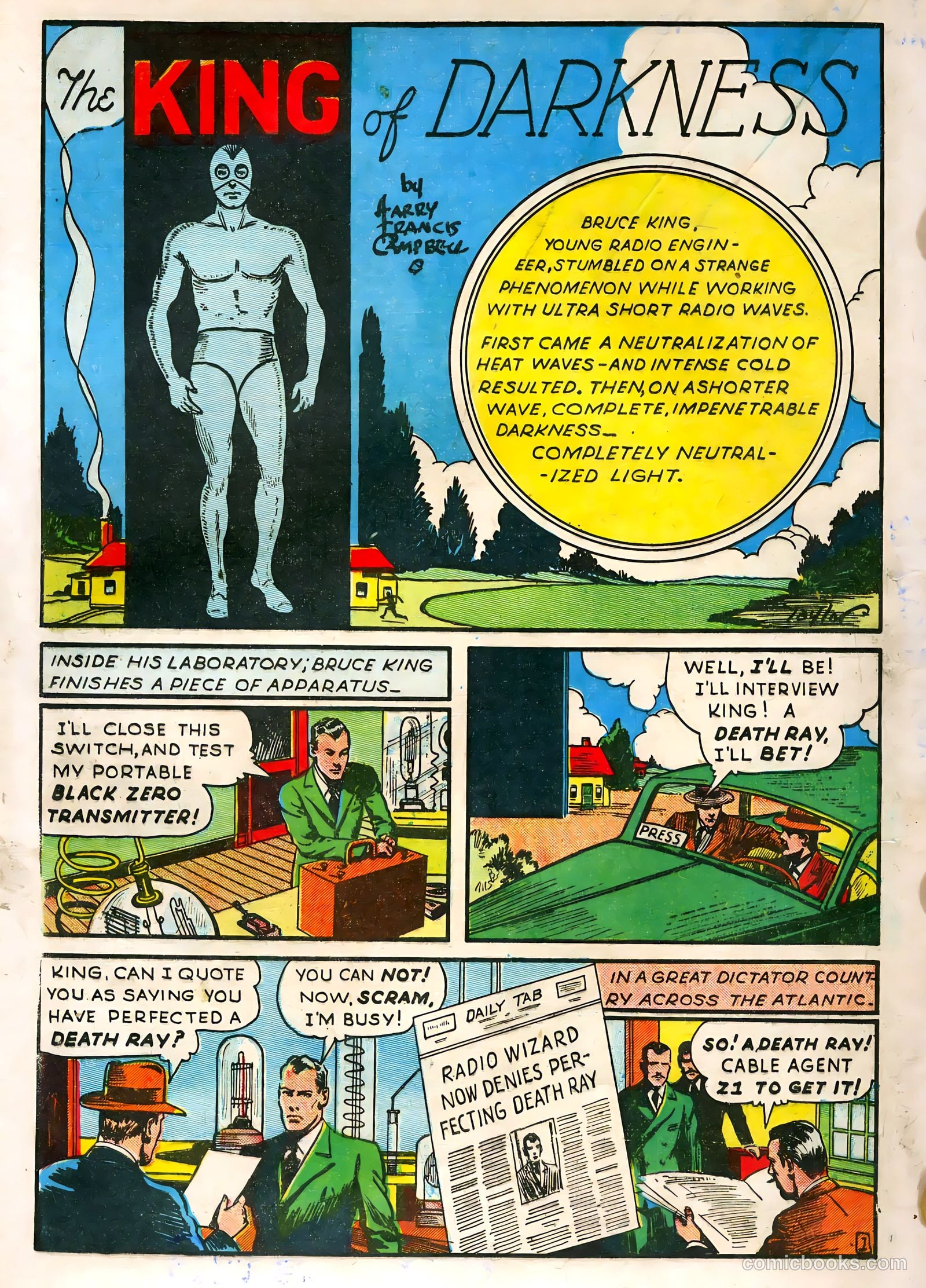 Amazing Man Comics #6 (1941) — page 36 of 69