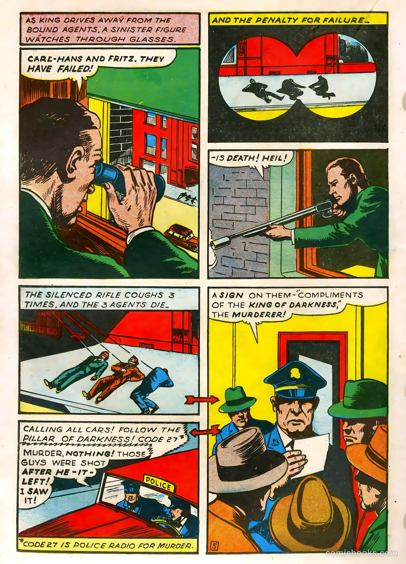 Amazing Man Comics #6 (1941) — page 40 of 69