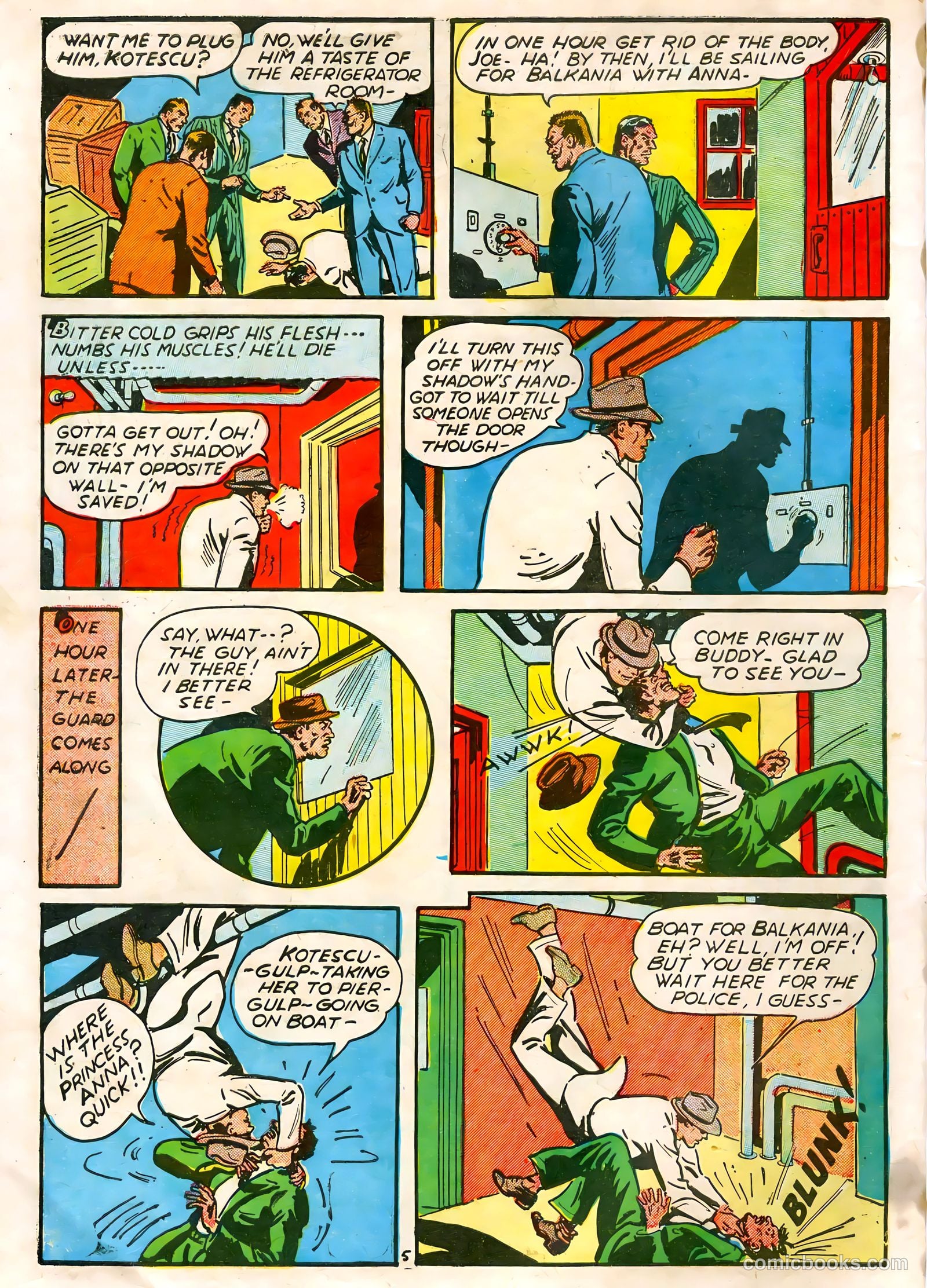 Amazing Man Comics #6 (1941) — page 64 of 69