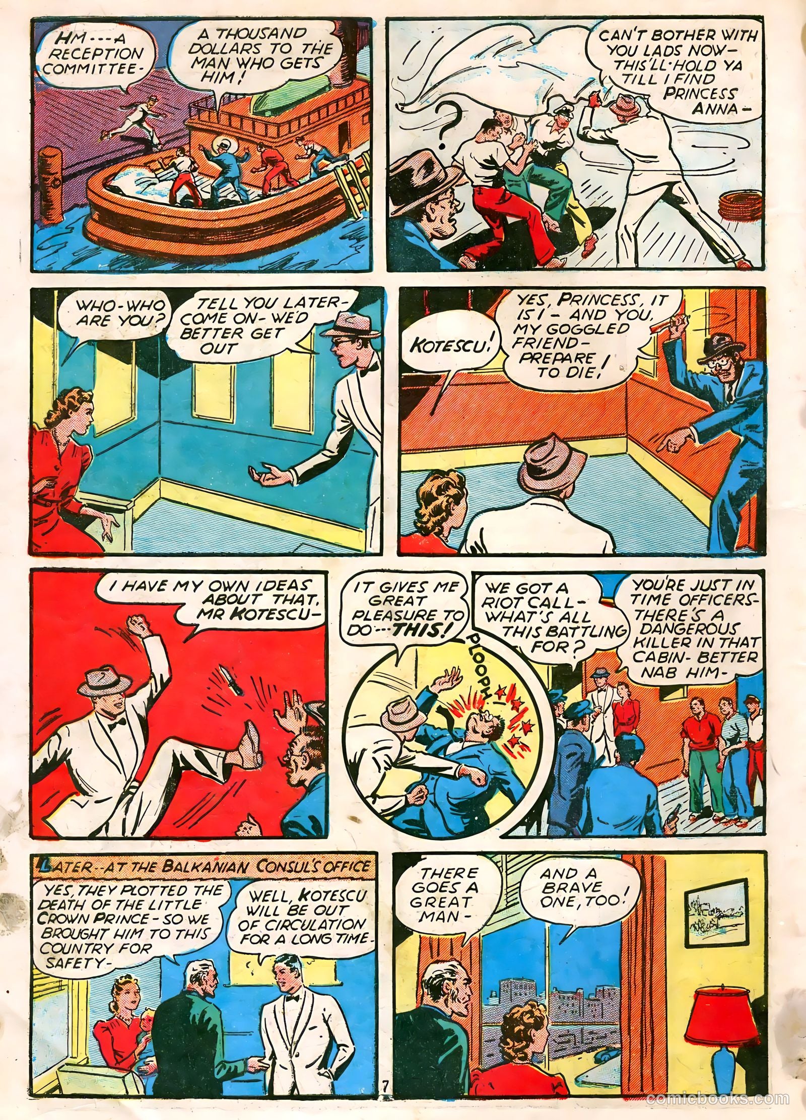 Amazing Man Comics #6 (1941) — page 66 of 69