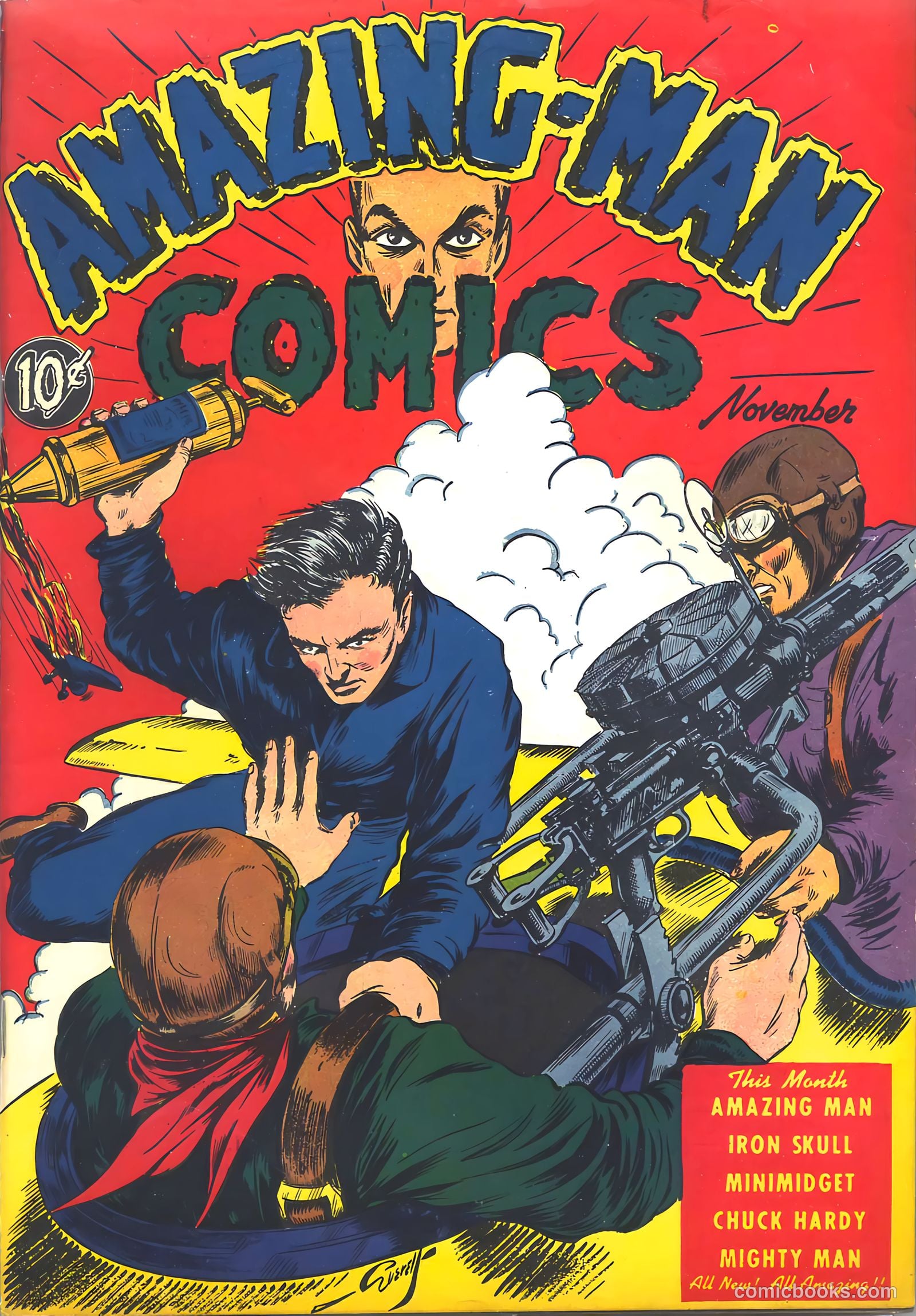 Amazing Man Comics #7 (1939) — page 2 of 70