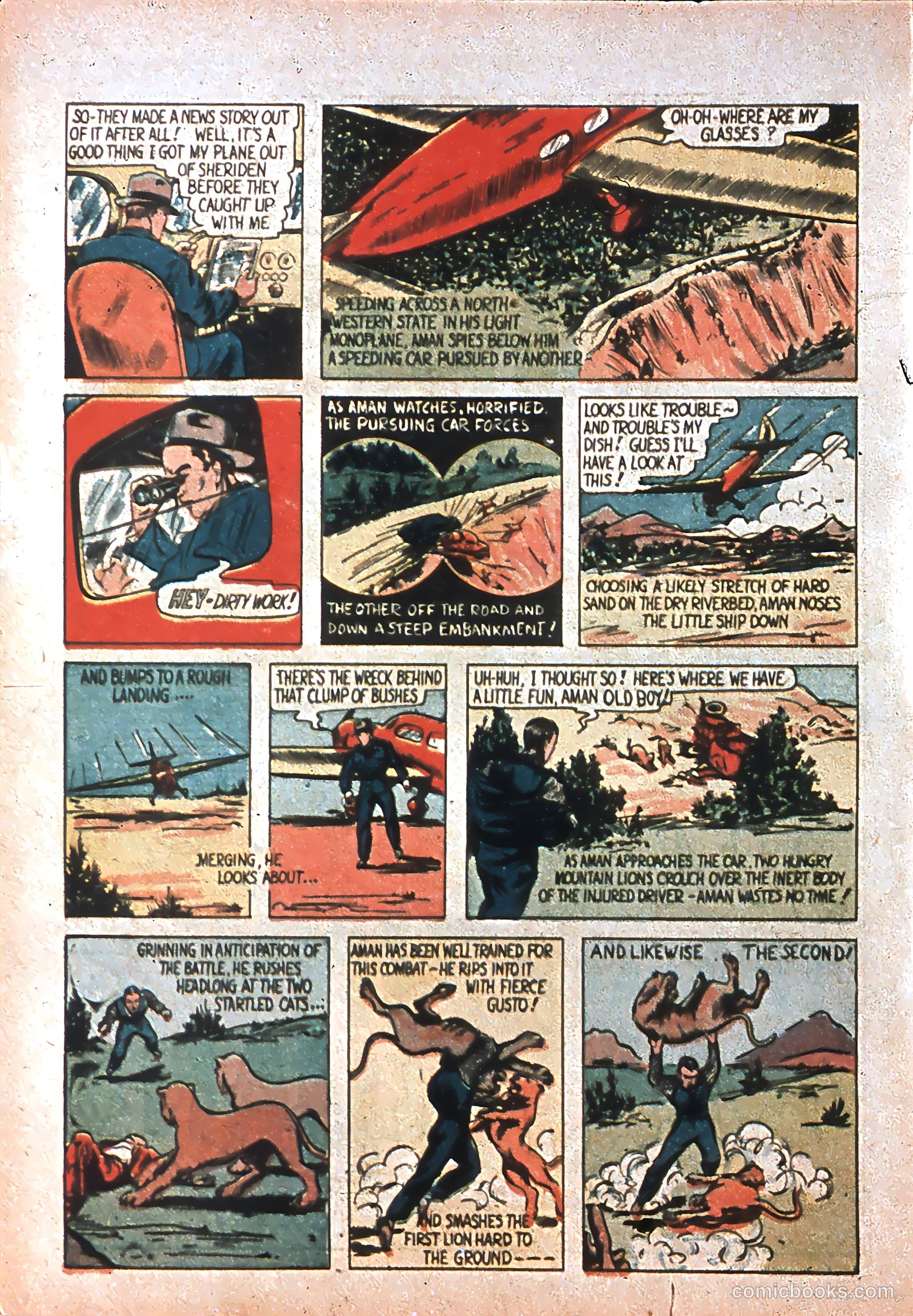 Amazing Man Comics #7 (1939) — page 5 of 70