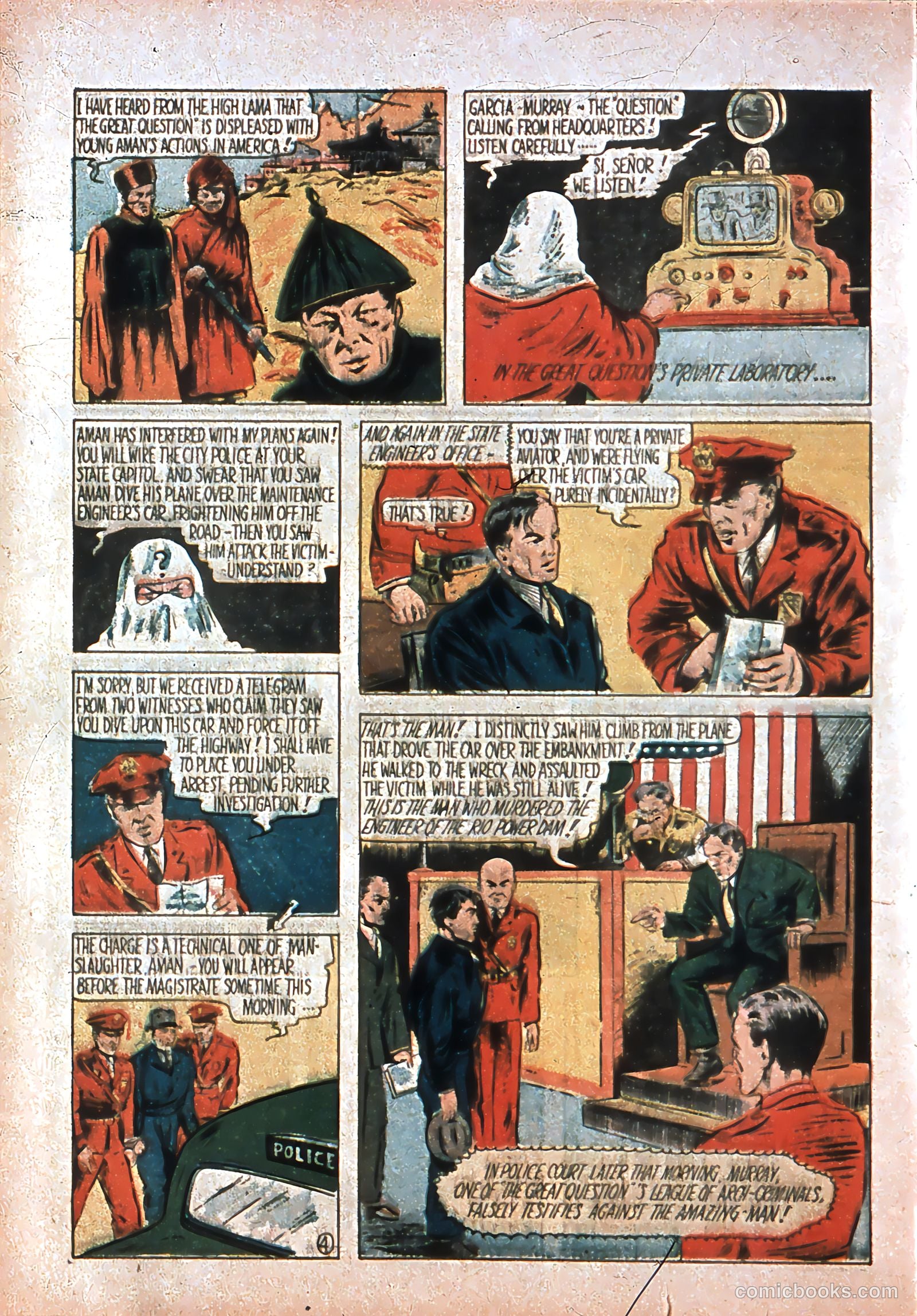 Amazing Man Comics #7 (1939) — page 7 of 70