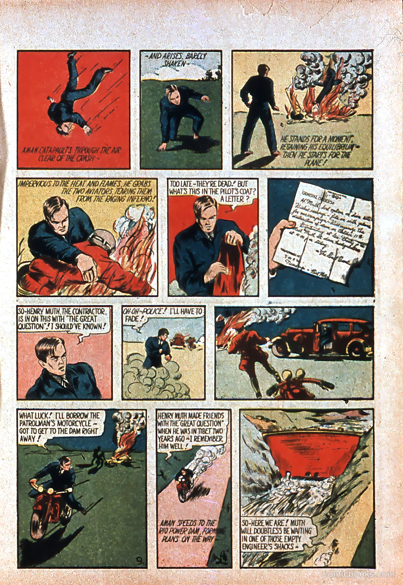 Amazing Man Comics #7 (1939) — page 12 of 70