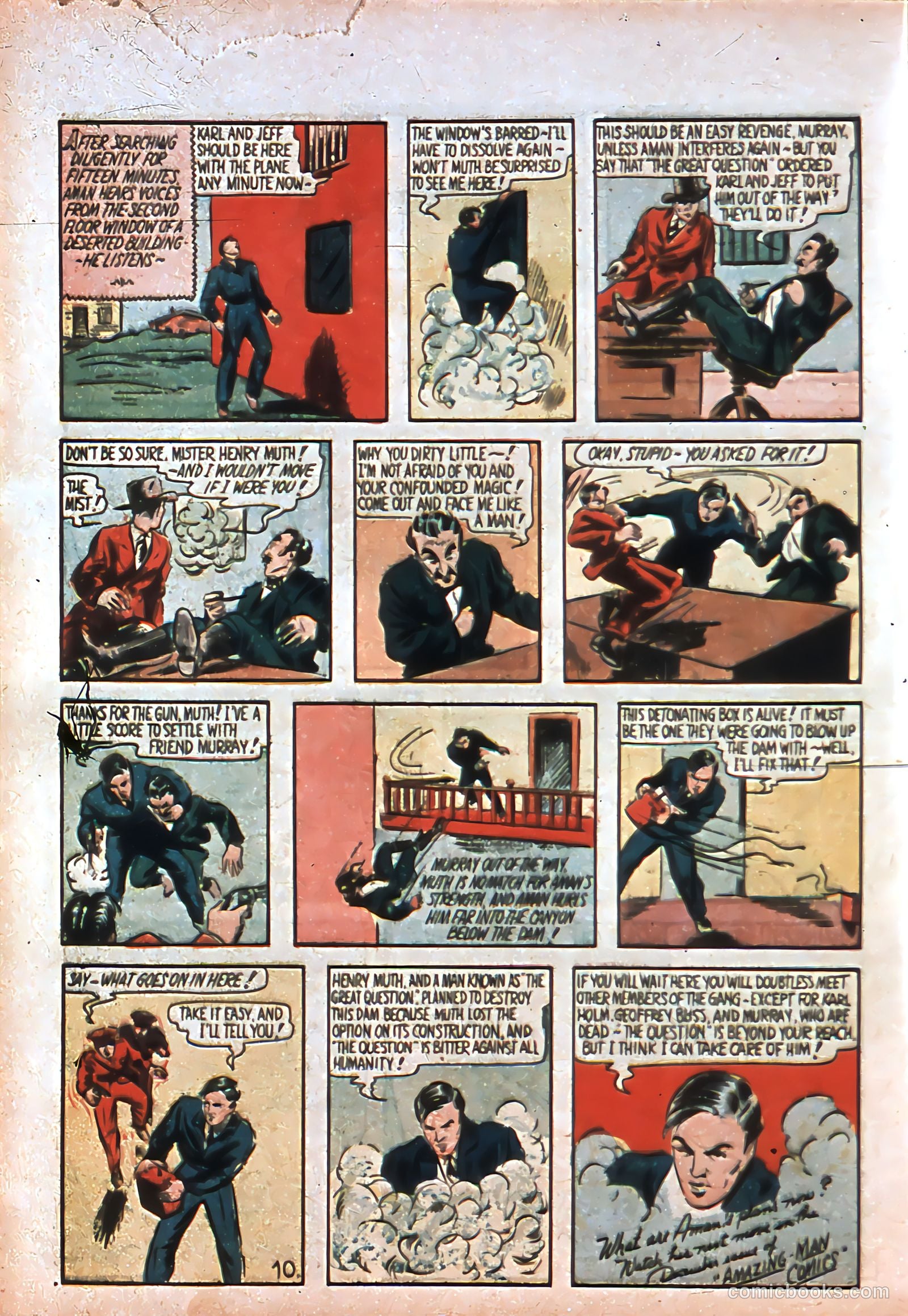 Amazing Man Comics #7 (1939) — page 13 of 70