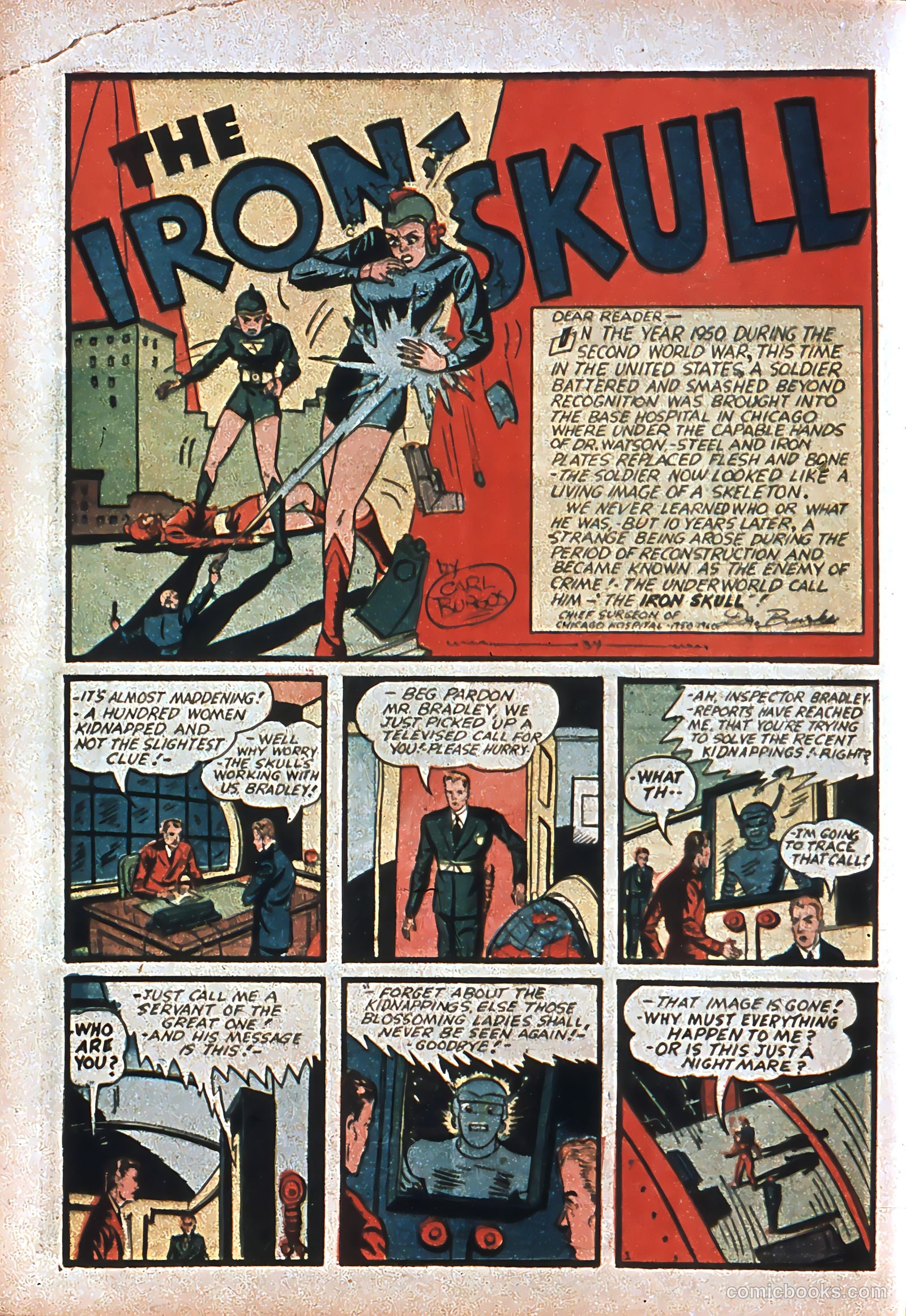 Amazing Man Comics #7 (1939) — page 21 of 70