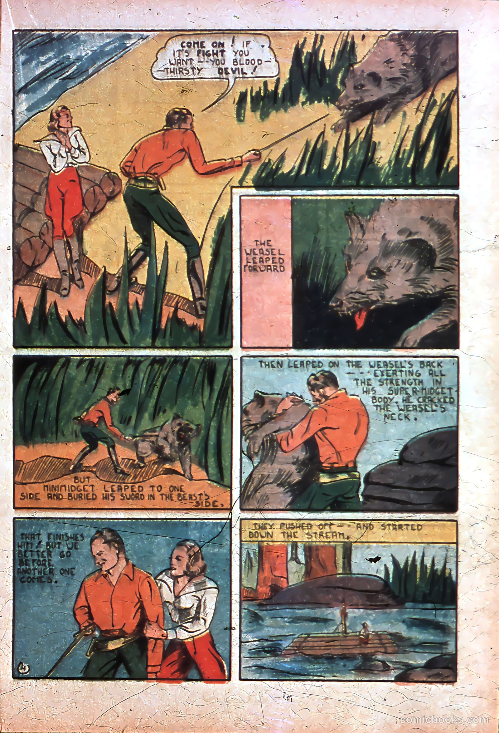 Amazing Man Comics #7 (1939) — page 40 of 70