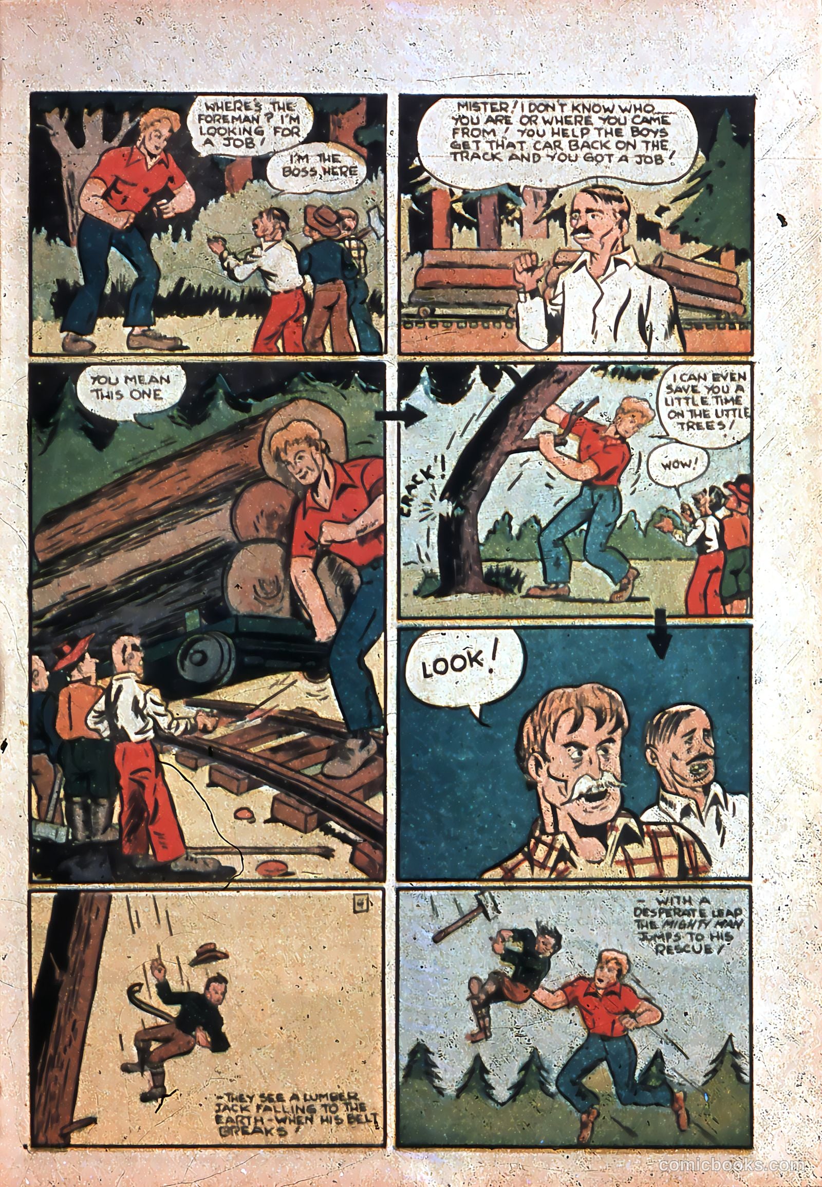 Amazing Man Comics #7 (1939) — page 56 of 70