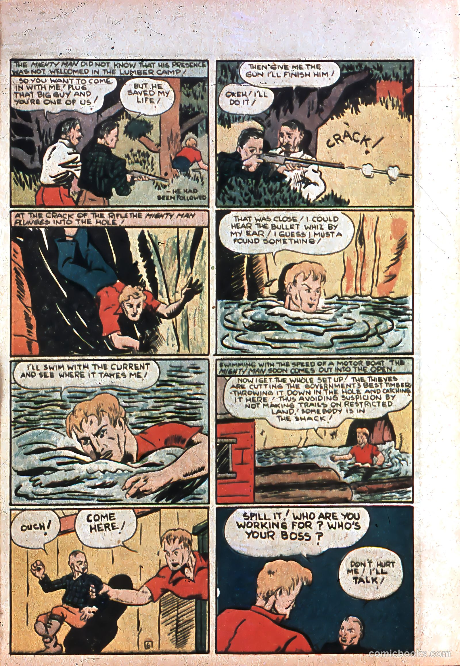 Amazing Man Comics #7 (1939) — page 58 of 70