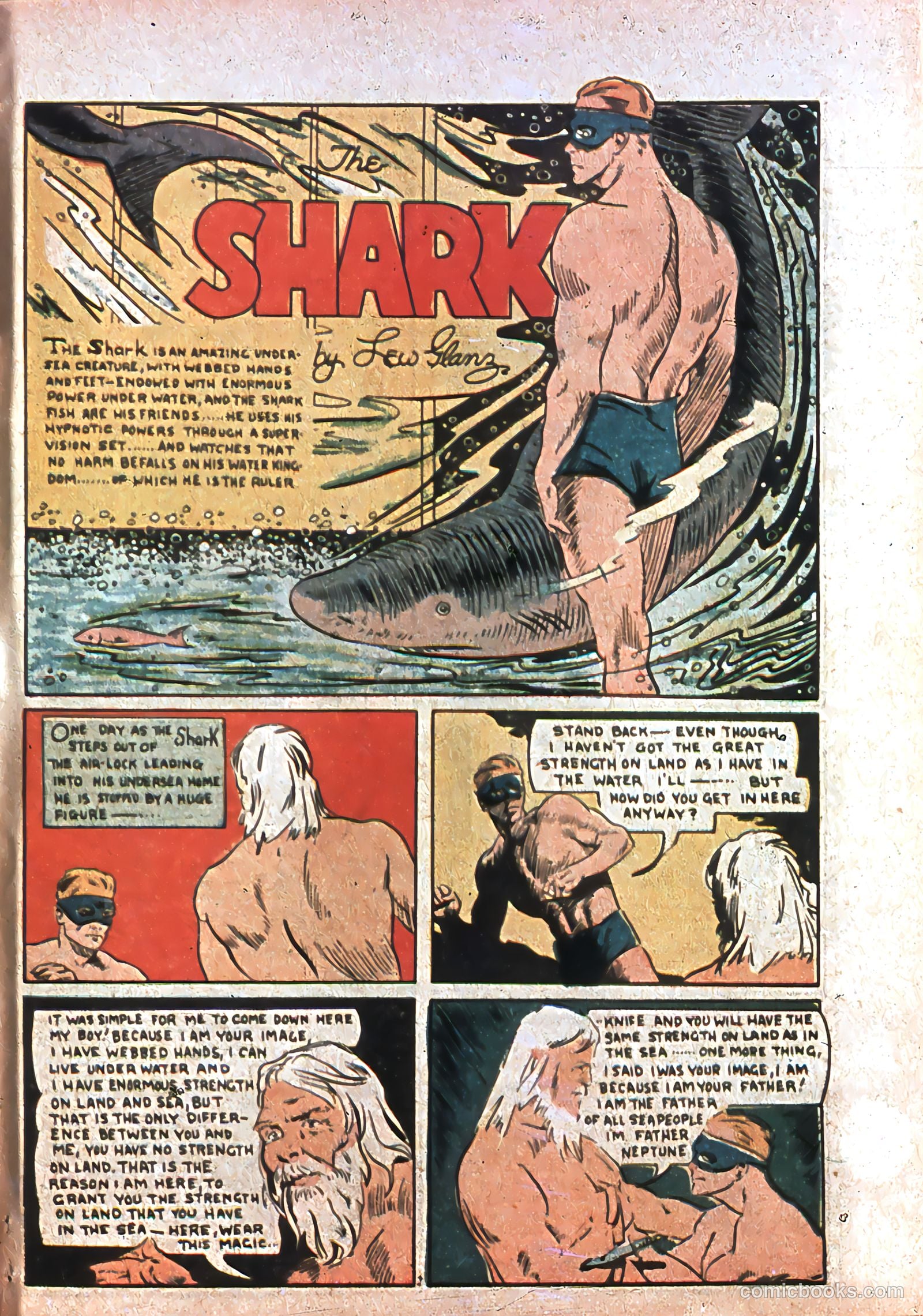 Amazing Man Comics #7 (1939) — page 60 of 70