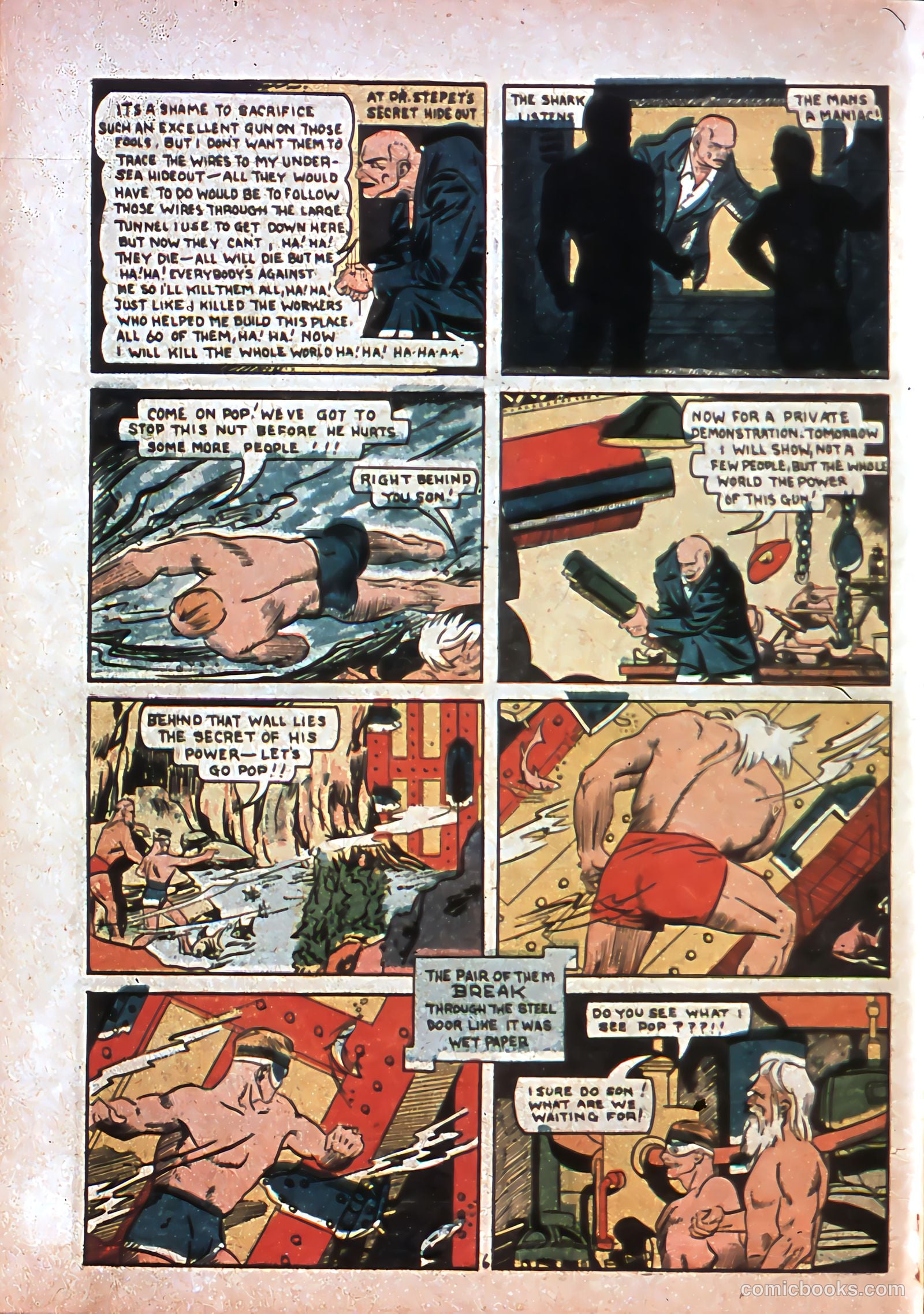 Amazing Man Comics #7 (1939) — page 65 of 70