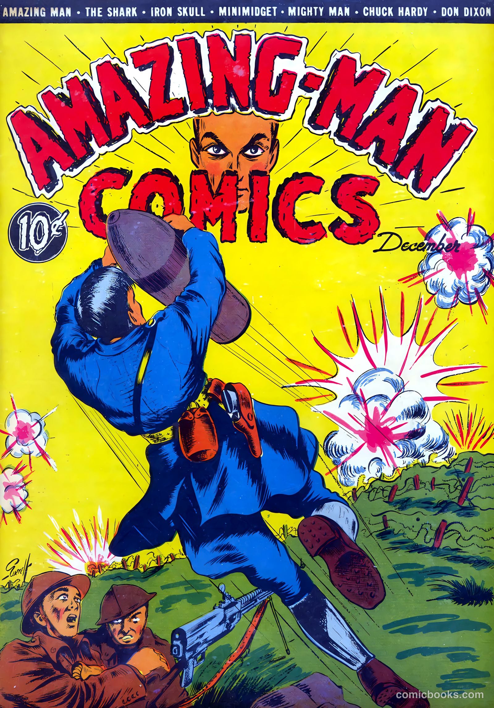Amazing Man Comics #8